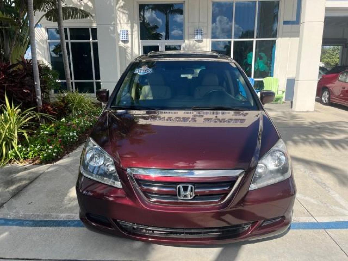 2007 Dark Cherry Pearl /Ivory Honda Odyssey SUNROOF NAV 1 FL EX-L LOW MILES 67,947 (5FNRL38627B) with an 3.5L SOHC MPFI 24-Valve i-VTEC V6 Engine engine, Automatic transmission, located at 4701 North Dixie Hwy, Pompano Beach, FL, 33064, (954) 422-2889, 26.240938, -80.123474 - OUR WEBPAGE FLORIDACARS1.COM HAS OVER 100 PHOTOS AND FREE CARFAX LINK 2007 HONDA ODYSSEY EX-L 26 MPG ROAD READY 3.5L V6 VIN: 5FNRL38627B442296 POWER SEATS NO ACCIDENTS NO RECALLS VAN LOW MILES 67,947 1 OWNER FLORIDA 3.5L V6 F SOHC 24V NAVIGATION POWER SLIDING DOORS GASOLINE BACK UP CAMERA POWER SUNR - Photo#79