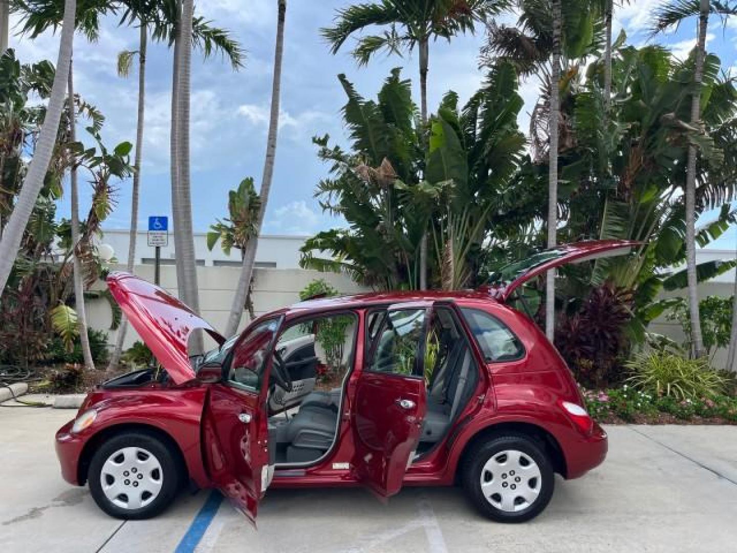 2009 Inferno Red Crystal Pearl /Pastel slate gray Chrysler PT Cruiser 1 FL LOW MILES 72,453 (3A8FY489X9T) with an 2.4L DOHC SMPI 16-Valve I4 Engine engine, Automatic transmission, located at 4701 North Dixie Hwy, Pompano Beach, FL, 33064, (954) 422-2889, 26.240938, -80.123474 - OUR WEBPAGE FLORIDACARS1.COM HAS OVER 100 PHOTOS AND FREE CARFAX LINK 2009 CHRYSLER PT CRUISER ROAD READY 2.4L I4 VIN: 3A8FY489X9T557035 NO RECALLS 26 MPG VAN 1 OWNER FLORIDA 2.4L I4 F DOHC 16V LOW MILES 72,453 GASOLINE 5 SERVICE RECORDS FRONT WHEEL DRIVE Additional Airbags Alloy Wheels Anti-Theft S - Photo#8