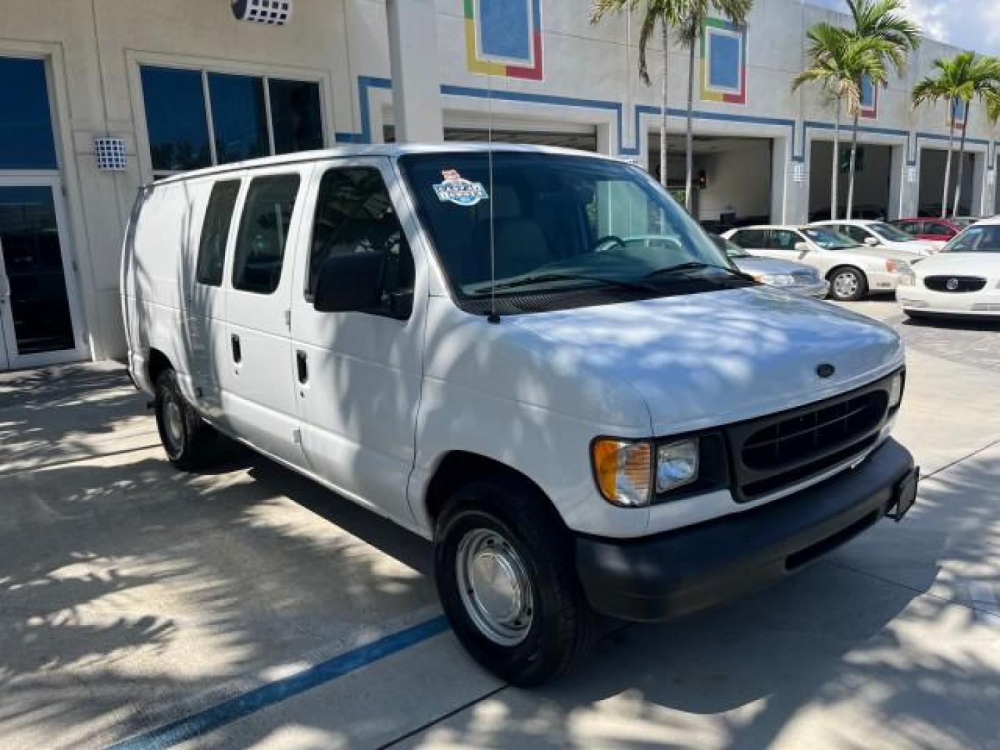 2000 Oxford White /Medium Graphite Ford Econoline Cargo Van LOW MILES 56,367 (1FTRE1427YH) with an 4.2L SEFI SPI V6 Engine engine, Automatic transmission, located at 4701 North Dixie Hwy, Pompano Beach, FL, 33064, (954) 422-2889, 26.240938, -80.123474 - OUR WEBPAGE FLORIDACARS1.COM HAS OVER 100 PHOTOS AND FREE CARFAX LINK 2000 FORD E-150 ROAD READY WORK READY VIN: 1FTRE1427YHB14150 NO ACCIDENTS NO RECALLS VAN 1 OWNER 4.2L V6 4.2L V6 F SOHC LOW MILES 56,367 GASOLINE REAR WHEEL DRIVE Approach Lights Front Bucket Seats RWD THIS IS ONE OF THE NICEST FO - Photo#92