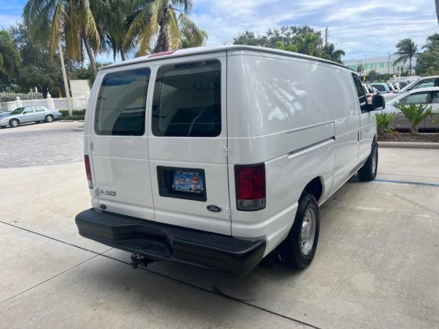 2006 Oxford White /Medium Flint Ford Econoline Cargo Van 1 FL LOW MILES 72,407 (1FTRE14W76D) with an 4.6L SOHC EFI V8 Triton Engine engine, Automatic transmission, located at 4701 North Dixie Hwy, Pompano Beach, FL, 33064, (954) 422-2889, 26.240938, -80.123474 - OUR WEBPAGE FLORIDACARS1.COM HAS OVER 100 PHOTOS AND FREE CARFAX LINK 2006 FORD E-SERIES E-150 ROAD READY WORK READY VIN: 1FTRE14W76DA47721 NO ACCIDENTS NO RECALLS VAN 13 SERVICE RECORDS 4.6L V8 F 1 OWNER FLORIDA GASOLINE LOW MILES 72,407 4.6L V8 REAR WHEEL DRIVE Engine Block Heater Leather Seats Sa - Photo#69