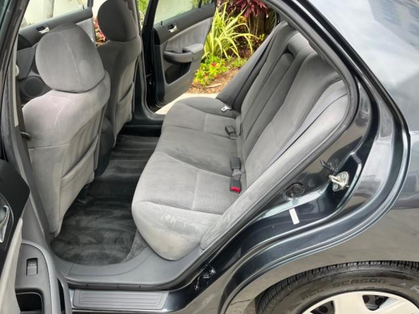 2005 Graphite Pearl /Gray Honda Accord Sdn 1 OWNER LX LOW MILES 34,076 (1HGCM56445A) with an 2.4L DOHC MPFI 16-Valve i-VTEC I4 Engine engine, Automatic transmission, located at 4701 North Dixie Hwy, Pompano Beach, FL, 33064, (954) 422-2889, 26.240938, -80.123474 - OUR WEBPAGE FLORIDACARS1.COM HAS OVER 100 PHOTOS AND FREE CARFAX LINK 2005 HONDA ACCORD LX ROAD READY 2.4L I4 VIN: 1HGCM56445A089339 NO ACCIDENTS 34 MPG SEDAN 4 DR NO RECALLS 2.4L I4 F DOHC 1 OWNER GASOLINE LOW MILES 34,076 FRONT WHEEL DRIVE 9 SERVICE RECORDS Cruise Control Curtain Airbags FWD Front - Photo#14