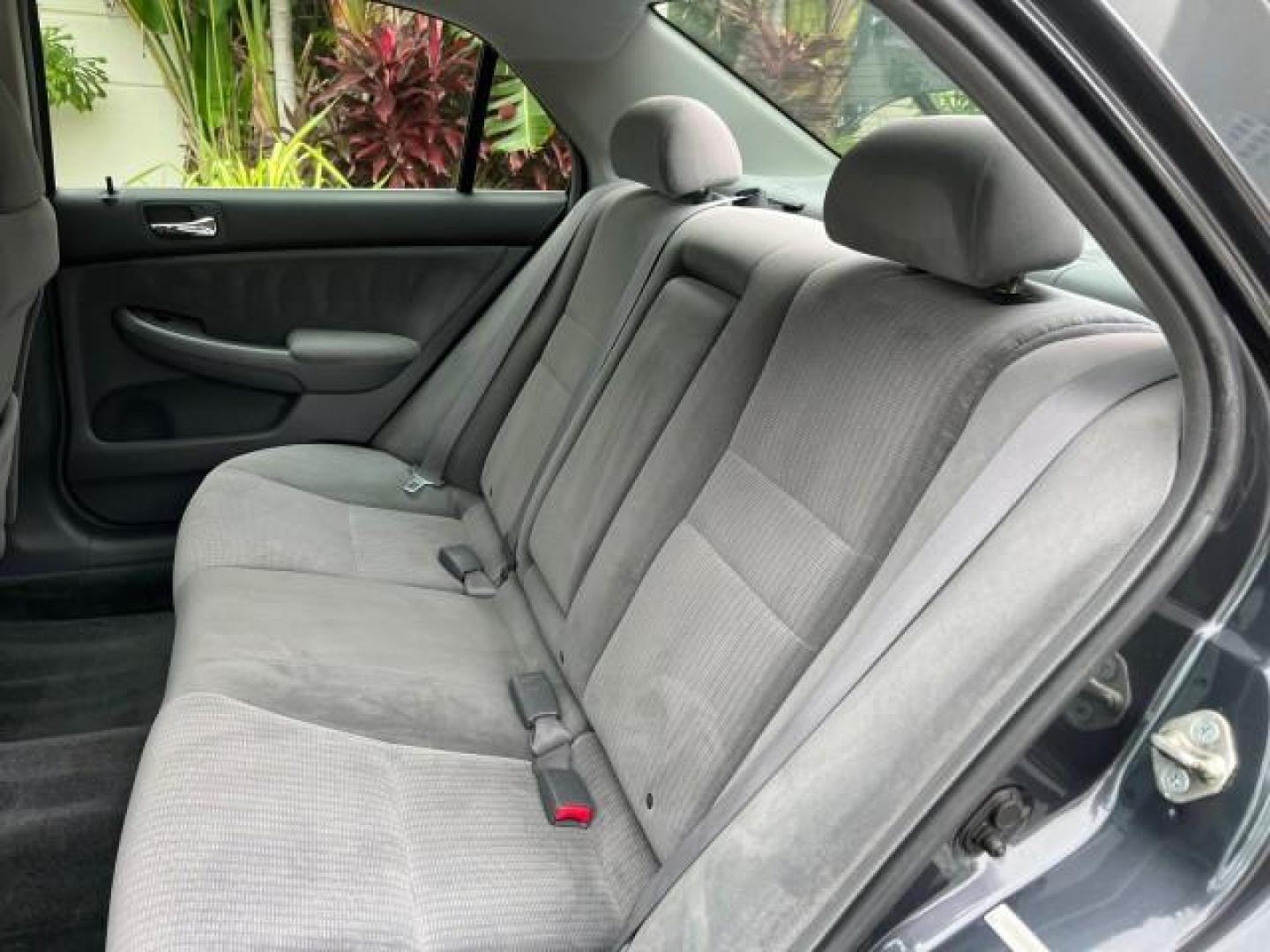 2005 Graphite Pearl /Gray Honda Accord Sdn 1 OWNER LX LOW MILES 34,076 (1HGCM56445A) with an 2.4L DOHC MPFI 16-Valve i-VTEC I4 Engine engine, Automatic transmission, located at 4701 North Dixie Hwy, Pompano Beach, FL, 33064, (954) 422-2889, 26.240938, -80.123474 - OUR WEBPAGE FLORIDACARS1.COM HAS OVER 100 PHOTOS AND FREE CARFAX LINK 2005 HONDA ACCORD LX ROAD READY 2.4L I4 VIN: 1HGCM56445A089339 NO ACCIDENTS 34 MPG SEDAN 4 DR NO RECALLS 2.4L I4 F DOHC 1 OWNER GASOLINE LOW MILES 34,076 FRONT WHEEL DRIVE 9 SERVICE RECORDS Cruise Control Curtain Airbags FWD Front - Photo#36