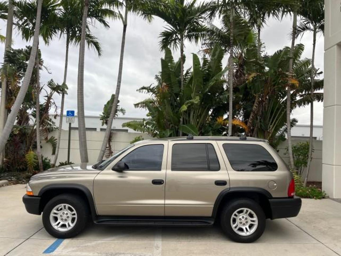 2003 Light Almond Pearl Metallic /Sandstone Dodge Durango 1 FL Sport LOW MILES 61,144 (1D4HR38N53F) with an 4.7L SOHC SMPI V8 Magnum Engine engine, Automatic transmission, located at 4701 North Dixie Hwy, Pompano Beach, FL, 33064, (954) 422-2889, 26.240938, -80.123474 - OUR WEBPAGE FLORIDACARS1.COM HAS OVER 100 PHOTOS AND FREE CARFAX LINK 2003 DODGE DURANGO SPORT ROAD READY 4.7L V8 VIN: 1D4HR38N53F615237 NO ACCIDENTS 4 DOOR WAGON/SPORT UTILITY NO RECALLS 4.7L V8 F OHV 1 OWNER FLORIDA GASOLINE DUAL AC LOW MILES 61,144 REAR WHEEL DRIVE 15 SERVICE RECORDS 3 ROW LEATHE - Photo#4