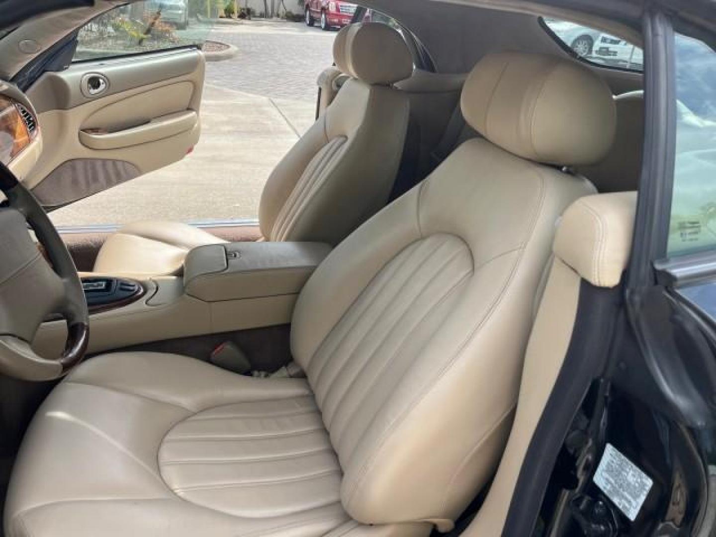 2001 Anthracite /Cashmere Jaguar XK8 1 OWNER LOW MILES 22,992 (SAJDA42C91N) with an 4.0L DOHC SPFI 32-Valve Aluminum Alloy V8 Engine engine, Automatic transmission, located at 4701 North Dixie Hwy, Pompano Beach, FL, 33064, (954) 422-2889, 26.240938, -80.123474 - OUR WEBPAGE FLORIDACARS1.COM HAS OVER 100 PHOTOS AND FREE CARFAX LINK 2001 JAGUAR XK-SERIES XK8 $75,855 NEW ROAD READY 4.0L V8 VIN: SAJDA42C91NA20320 NO ACCIDENTS 24 MPG CONVERTIBLE NO RECALLS 4.0L V8 F DOHC 32V POWER LEATHER SEATS GASOLINE 1 OWNER POWER CONVERTIBLE TOP REAR WHEEL DRIVE SUPER LOW MI - Photo#37