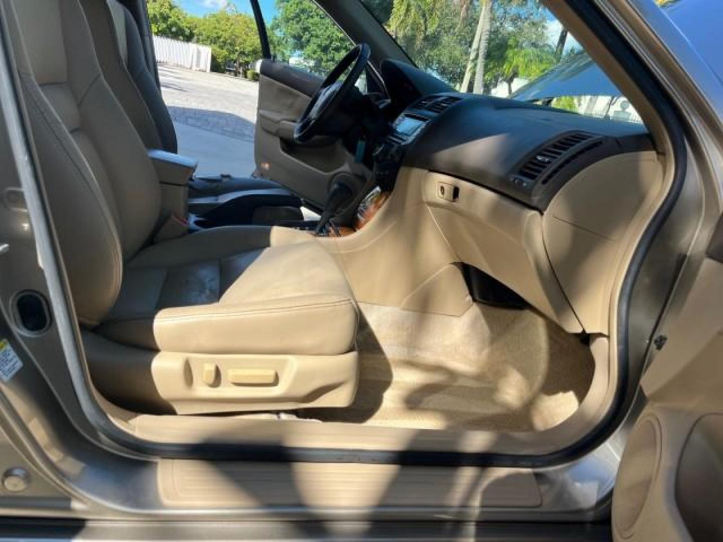 2003 Desert Mist Metallic /Ivory Honda Accord Sdn 26 SERV EX LOW MILES 79,568 (1HGCM66583A) with an 3.0L SOHC 24-Valve VTEC V6 LEV-Certified Engine engine, Automatic transmission, located at 4701 North Dixie Hwy, Pompano Beach, FL, 33064, (954) 422-2889, 26.240938, -80.123474 - OUR WEBPAGE FLORIDACARS1.COM HAS OVER 100 PHOTOS AND FREE CARFAX LINK 2003 HONDA ACCORD EX V-6 ROAD READY 3.0L V6 VIN: 1HGCM66583A061328 NO RECALLS 30 MPG SEDAN 4 DR FLORIDA OWNER 3.0L V6 F SOHC 24V LOW MILES 79,568 GASOLINE POWER LEATHER SEATS FRONT WHEEL DRIVE 26 SERVICE RECORDS POWER SUNROOF Allo - Photo#12