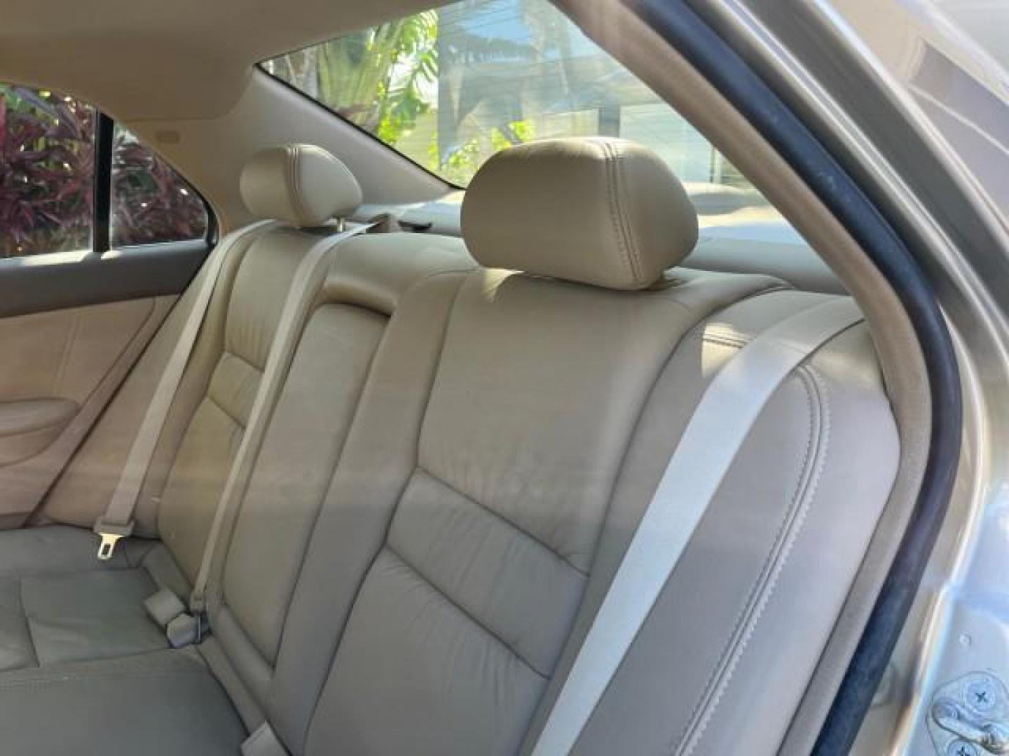 2003 Desert Mist Metallic /Ivory Honda Accord Sdn 26 SERV EX LOW MILES 79,568 (1HGCM66583A) with an 3.0L SOHC 24-Valve VTEC V6 LEV-Certified Engine engine, Automatic transmission, located at 4701 North Dixie Hwy, Pompano Beach, FL, 33064, (954) 422-2889, 26.240938, -80.123474 - OUR WEBPAGE FLORIDACARS1.COM HAS OVER 100 PHOTOS AND FREE CARFAX LINK 2003 HONDA ACCORD EX V-6 ROAD READY 3.0L V6 VIN: 1HGCM66583A061328 NO RECALLS 30 MPG SEDAN 4 DR FLORIDA OWNER 3.0L V6 F SOHC 24V LOW MILES 79,568 GASOLINE POWER LEATHER SEATS FRONT WHEEL DRIVE 26 SERVICE RECORDS POWER SUNROOF Allo - Photo#36