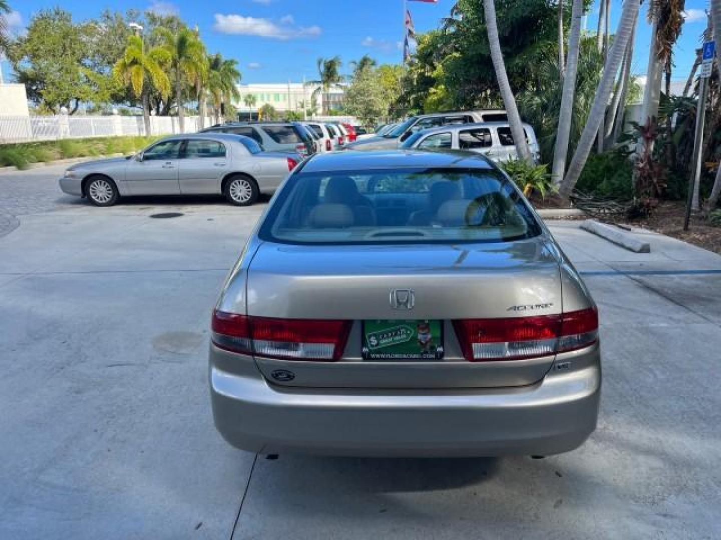 2003 Desert Mist Metallic /Ivory Honda Accord Sdn 26 SERV EX LOW MILES 79,568 (1HGCM66583A) with an 3.0L SOHC 24-Valve VTEC V6 LEV-Certified Engine engine, Automatic transmission, located at 4701 North Dixie Hwy, Pompano Beach, FL, 33064, (954) 422-2889, 26.240938, -80.123474 - OUR WEBPAGE FLORIDACARS1.COM HAS OVER 100 PHOTOS AND FREE CARFAX LINK 2003 HONDA ACCORD EX V-6 ROAD READY 3.0L V6 VIN: 1HGCM66583A061328 NO RECALLS 30 MPG SEDAN 4 DR FLORIDA OWNER 3.0L V6 F SOHC 24V LOW MILES 79,568 GASOLINE POWER LEATHER SEATS FRONT WHEEL DRIVE 26 SERVICE RECORDS POWER SUNROOF Allo - Photo#6