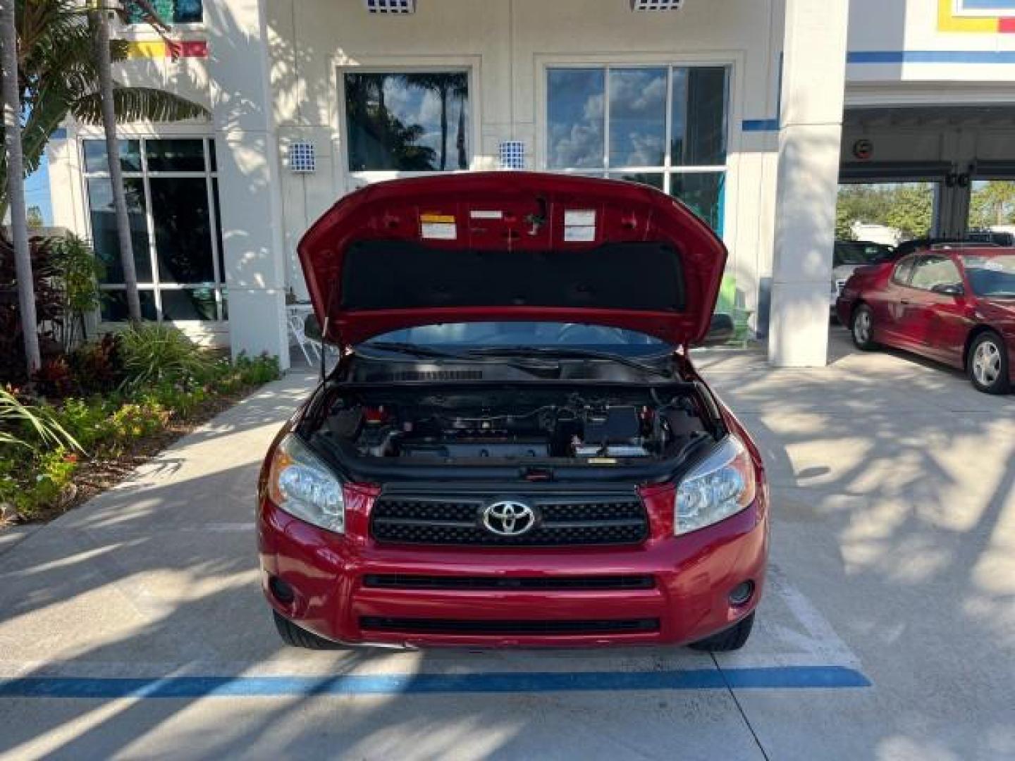 2007 Barcelona Red Metallic /Ash Toyota RAV4 SUV FL LOW MILES 58,784 (JTMZD33V175) with an 2.4L DOHC SFI 16-Valve VVT-i 4-Cyl Engine engine, Automatic transmission, located at 4701 North Dixie Hwy, Pompano Beach, FL, 33064, (954) 422-2889, 26.240938, -80.123474 - OUR WEBPAGE FLORIDACARS1.COM HAS OVER 100 PHOTOS AND FREE CARFAX LINK 2007 TOYOTA RAV4 ROAD READY 2.4L I4 VIN: JTMZD33V175058197 NO RECALLS 30 MPG 4 DOOR WAGON/SPORT UTILITY FLORIDA OWNER 2.4L I4 F DOHC 16V BLUETOOTH LOW MILES 58,784 GASOLINE NAVIGATION 15 SERVICE RECORDS FRONT WHEEL DRIVE BACK UP C - Photo#71