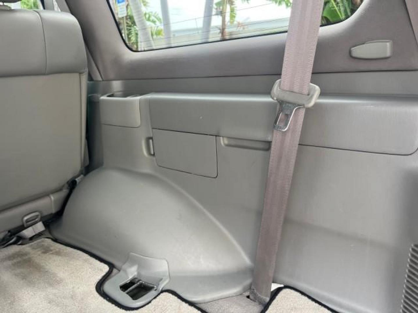 2004 Galactic Gray Mica /Gray Lexus LX 470 4WD LOW MILES 104,194 (JTJHT00W143) with an 4.7L DOHC SFI 32-Valve V8 Engine engine, Automatic transmission, located at 4701 North Dixie Hwy, Pompano Beach, FL, 33064, (954) 422-2889, 26.240938, -80.123474 - 2004 LEXUS LX 470 NEW $70,128 ROAD READY 4.7L V8 VIN: JTJHT00W143540859 NO ACCIDENTS NO RECALLS 4 DOOR WAGON/SPORT UTILITY FLORIDA OWNER LOW MILES 104,194 4.7L V8 F 32V 3 ROW SEATS ARE INCLUDED 19 SERVICE RECORDS AWD GASOLINE ALL WHEEL DRIVE POWER HEATED LEATHER SEATS ALL WHEEL DRIVE BACK UP CAMERA - Photo#73