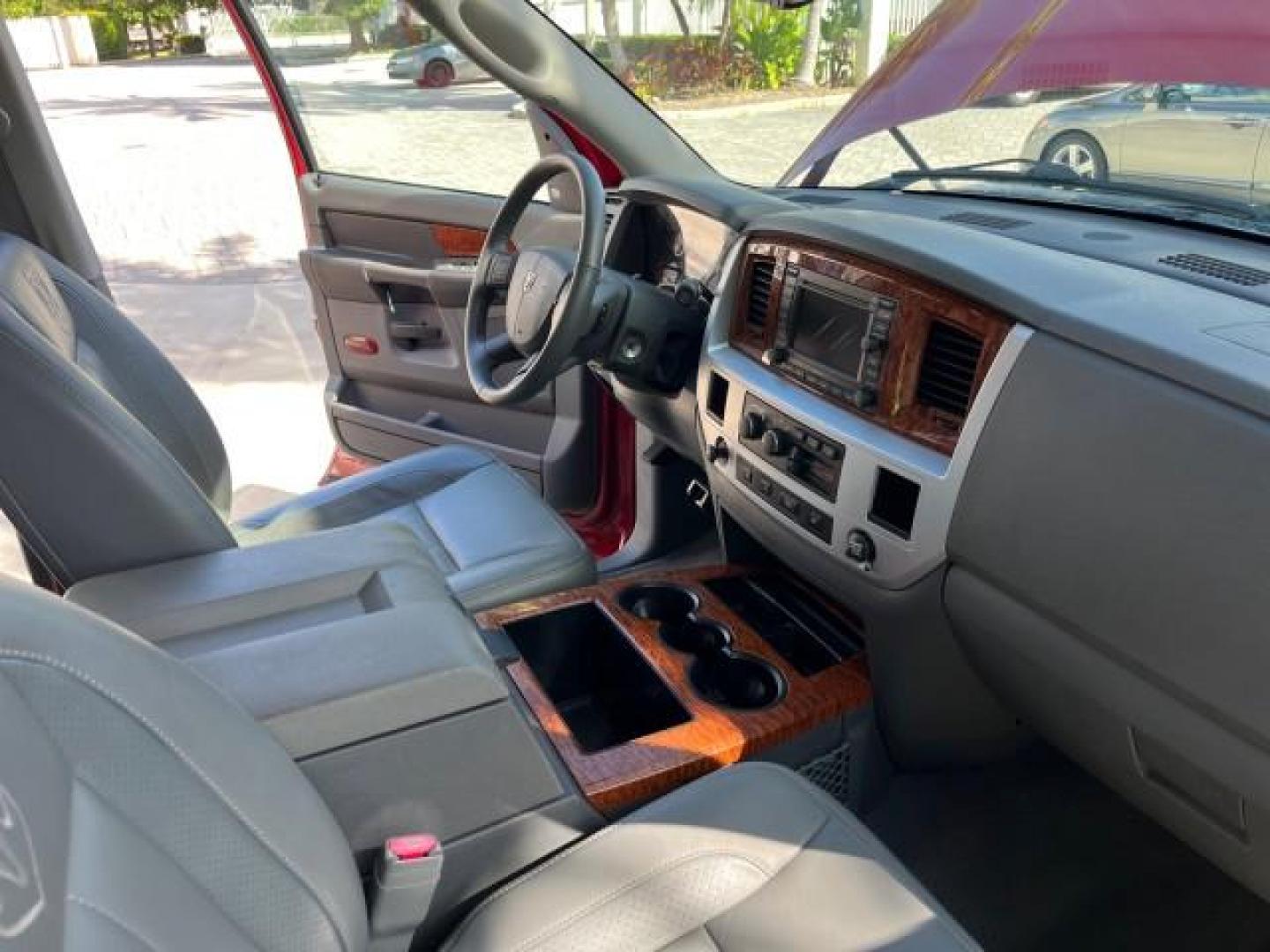 2007 Flame Red /Dark Slate Gray Dodge Ram 3500 1 FL DUALLY 6.7 TURBO DIESEL LO MI 53,485 (3D7ML48A47G) with an 6.7L Straight 6-Cyl Engine engine, Automatic transmission, located at 4701 North Dixie Hwy, Pompano Beach, FL, 33064, (954) 422-2889, 26.240938, -80.123474 - OUR WEBPAGE FLORIDACARS1.COM HAS OVER 100 PHOTOS AND FREE CARFAX LINK 2007 DODGE RAM 3500 ST ROAD READY WORK READY VIN: 3D7ML48A47G841313 NO ACCIDENTS NO RECALLS CREW PICKUP 5TH WHEEL HITCH 1 OWNER FLORIDA 6.7L I6 F LOW MILES 53,485 8,2 FT BED TURBO DIESEL POWER LEATHER SEATS REAR WHEEL DRIVE CUMMIN - Photo#35