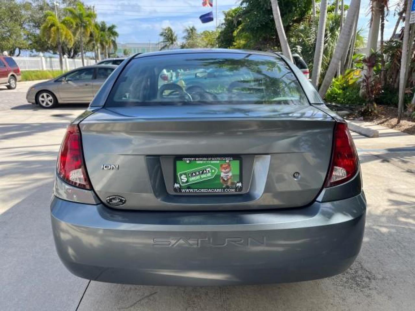 2004 Storm Grey /Grey Saturn Ion FL ION 2 LOW MILES 63,559 (1G8AJ52F64Z) with an 2.2L DOHC SFI 16-Valve I4 Ecotec Engine engine, Automatic transmission, located at 4701 North Dixie Hwy, Pompano Beach, FL, 33064, (954) 422-2889, 26.240938, -80.123474 - OUR WEBPAGE FLORIDACARS1.COM HAS OVER 100 PHOTOS AND FREE CARFAX LINK 2004 SATURN ION 2 ROAD READY 2.2 I4 VIN: 1G8AJ52F64Z163277 FLORIDA OWNER SEDAN 4 DR LOW MILES 63,559 2.2L I4 F DOHC NO ACCIDENTS GASOLINE NO RECALLS FRONT WHEEL DRIVE 32 MPG Approach Lights FWD Front Bucket Seats Rear Headrests St - Photo#95