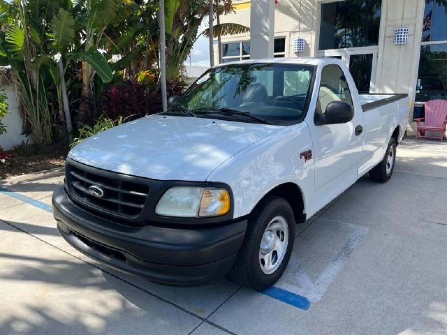 2003 Oxford White /Dark Graphite Ford F-150 1 FL XL LOW MILES 27,907 (2FTRF17L33C) with an 5.4L 8-Cyl Engine engine, Automatic transmission, located at 4701 North Dixie Hwy, Pompano Beach, FL, 33064, (954) 422-2889, 26.240938, -80.123474 - OUR WEBPAGE FLORIDACARS1.COM HAS OVER 100 PHOTOS AND FREE CARFAX LINK 2003 FORD F-150 XL LONG BED ROAD READY WORK READY VIN: 2FTRF17L33CA75039 NO ACCIDENTS 5.4L V8 PICKUP NO RECALLS 8.1FT BED 5.4L V8 F SOHC 16V 1 OWNER FLORIDA GASOLINE SUPER LOW MILES 27,907 REAR WHEEL DRIVE 18 SERVICE RECORDS Appro - Photo#56