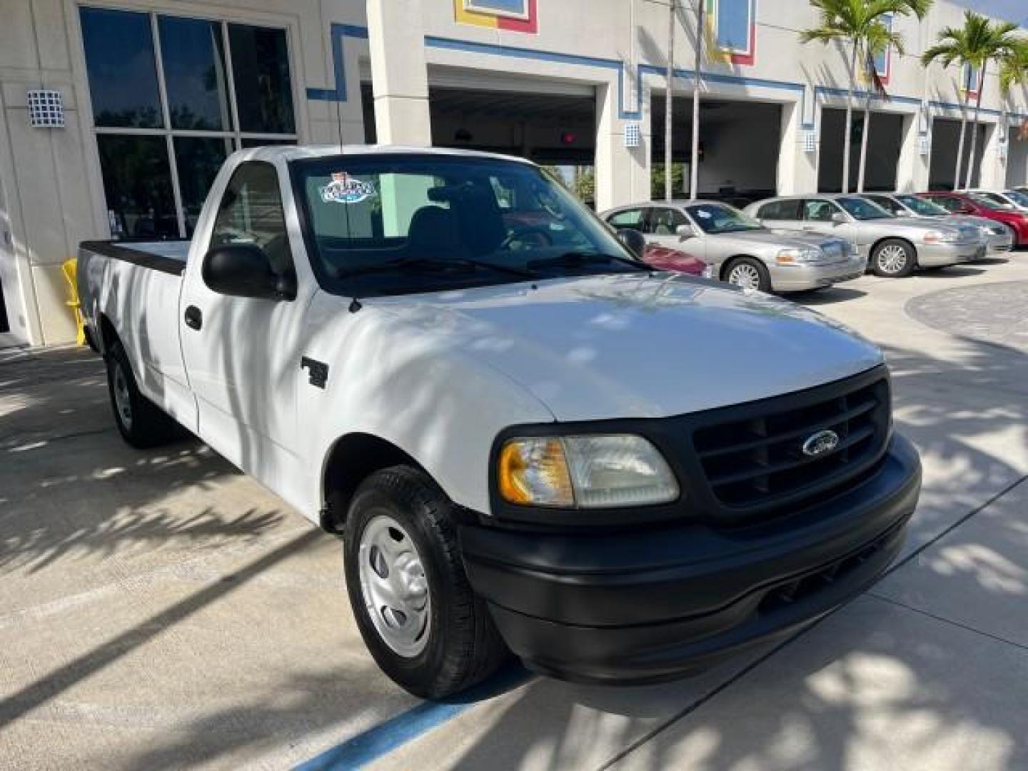 2003 Oxford White /Dark Graphite Ford F-150 1 FL XL LOW MILES 27,907 (2FTRF17L33C) with an 5.4L 8-Cyl Engine engine, Automatic transmission, located at 4701 North Dixie Hwy, Pompano Beach, FL, 33064, (954) 422-2889, 26.240938, -80.123474 - OUR WEBPAGE FLORIDACARS1.COM HAS OVER 100 PHOTOS AND FREE CARFAX LINK 2003 FORD F-150 XL LONG BED ROAD READY WORK READY VIN: 2FTRF17L33CA75039 NO ACCIDENTS 5.4L V8 PICKUP NO RECALLS 8.1FT BED 5.4L V8 F SOHC 16V 1 OWNER FLORIDA GASOLINE SUPER LOW MILES 27,907 REAR WHEEL DRIVE 18 SERVICE RECORDS Appro - Photo#57