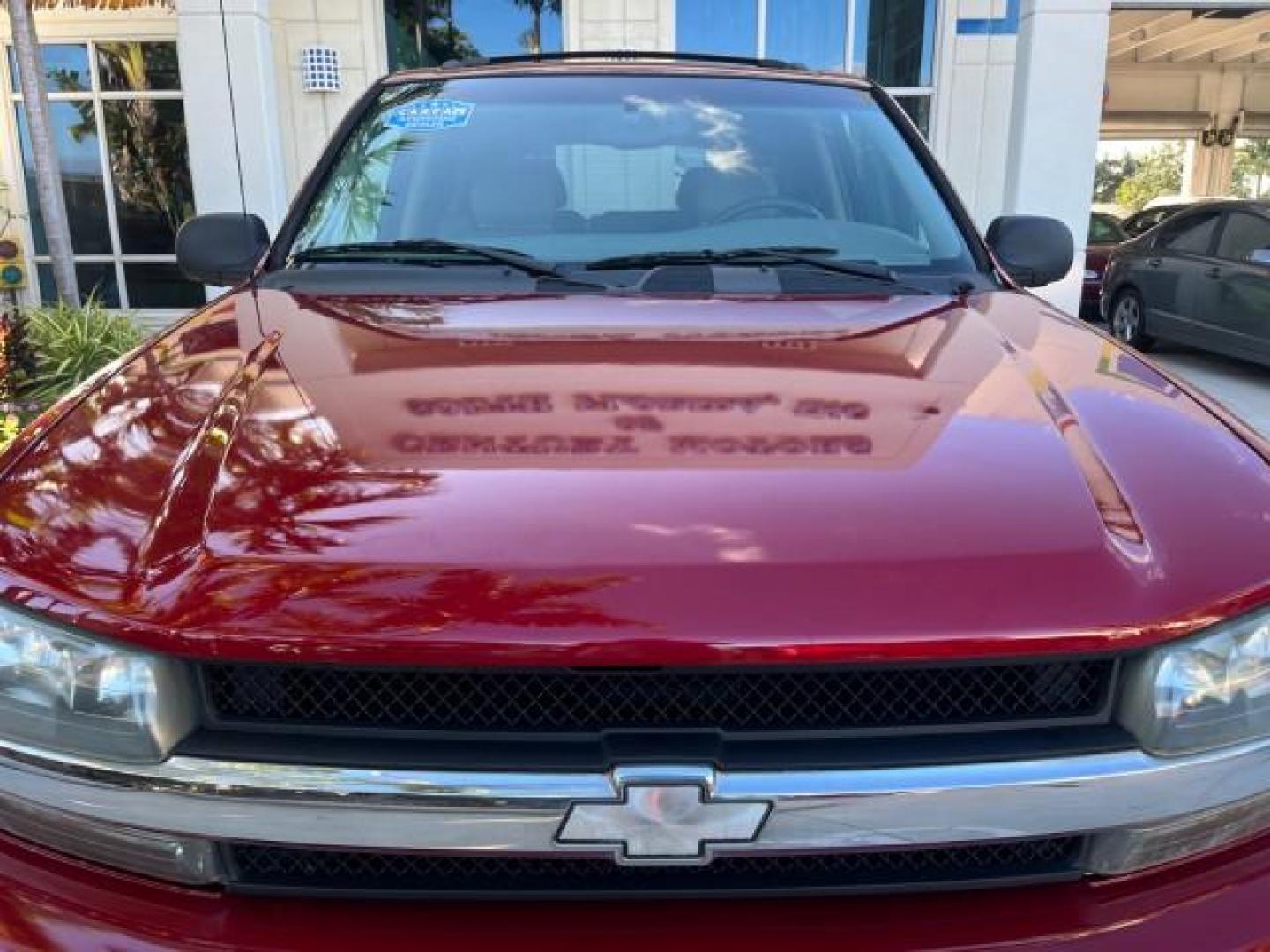 2002 Light Pewter Metallic /Dark Pewter Chevrolet TrailBlazer AWD LT LOW MILES 62,966 (1GNDT13S822) with an 4.2L Vortec 4200 DOHC SFI 24-Valve I6 Engine engine, Automatic transmission, located at 4701 North Dixie Hwy, Pompano Beach, FL, 33064, (954) 422-2889, 26.240938, -80.123474 - OUR WEBPAGE FLORIDACARS1.COM HAS OVER 100 PHOTOS AND FREE CARFAX LINK 2002 CHEVROLET TRAILBLAZER LS ROAD READY 4.2L V6 VIN: 1GNDT13S822215250 NO ACCIDENTS 4X4 4 DOOR WAGON/SPORT UTILITY NO RECALLS AWD 4.2L I6 F DOHC LOW MILES 62,966 GASOLINE FLORIDA OWNER SUNROOF REAR WHEEL DRIVE W/ 4X4 POWER LEATHE - Photo#73