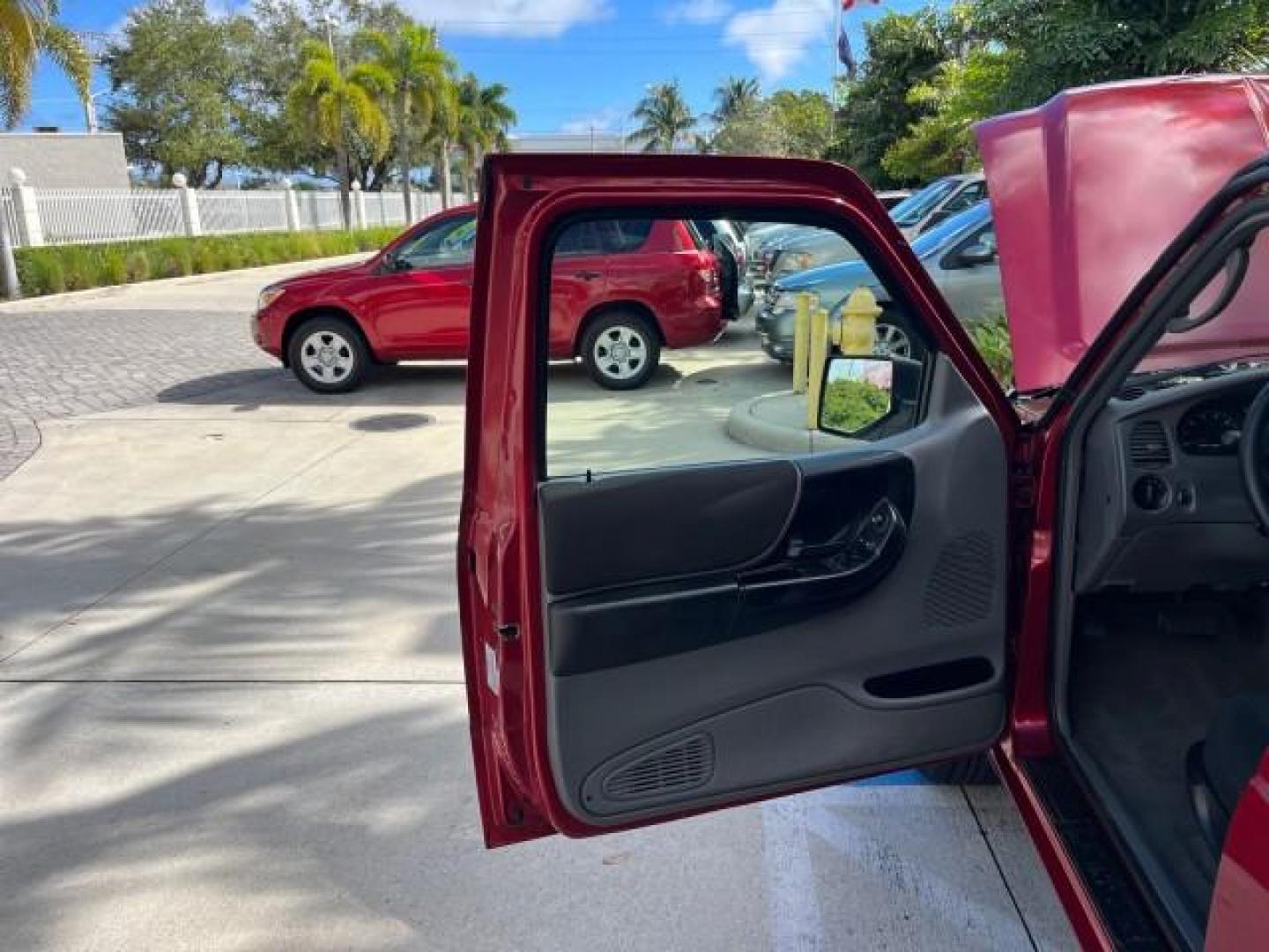 2008 Redfire Metallic /Medium Dk Flint Ford Ranger XLT SUPER CAB LOW MILES 44,681 (1FTYR44U78P) with an 3.0L OHV V6 Engine engine, Automatic transmission, located at 4701 North Dixie Hwy, Pompano Beach, FL, 33064, (954) 422-2889, 26.240938, -80.123474 - OUR WEBPAGE FLORIDACARS1.COM HAS OVER 100 PHOTOS AND FREE CARFAX LINK 2008 FORD RANGER SPORT ROAD READY WORK READY VIN: 1FTYR44U78PB16831 LOW MILES 44,681 4 DOOR EXTENDED CAB PICKUP NO ACCIDENTS 3.0L V6 3.0L V6 F NO RECALLS 6,1 FT BED GASOLINE 16 SERVICE RECORDS REAR WHEEL DRIVE POWER MIRRORS XLT 4X - Photo#9