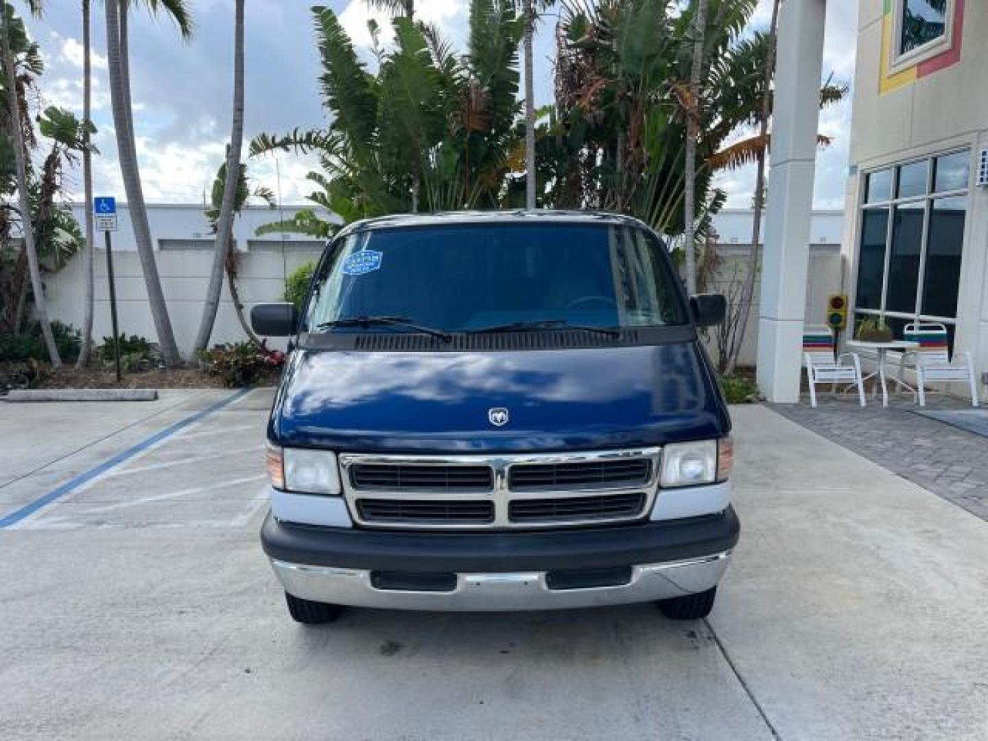 1995 BLUE /BLUE Dodge Ram Wagon EXT 15 PAS LOW MILES 69,523 (2B5WB35Z6SK) with an 5.9L MPI V8 Magnum Engine engine, Automatic transmission, located at 4701 North Dixie Hwy, Pompano Beach, FL, 33064, (954) 422-2889, 26.240938, -80.123474 - OUR WEBPAGE FLORIDACARS1.COM HAS OVER 100 PHOTOS AND FREE CARFAX LINK 1995 DODGE RAM VAN 3500 ROAD READY 5.9L V8 VIN: 2B5WB35Z6SK538547 NO ACCIDENTS VAN 15 PASSANGER 5.9L V8 F OHV 16V 4 ROW SEATS GASOLINE LOW MILES 69,523 REAR WHEEL DRIVE DUAL AC POWER MIRRORS Cloth Seats Running Boards Rear Air Con - Photo#2