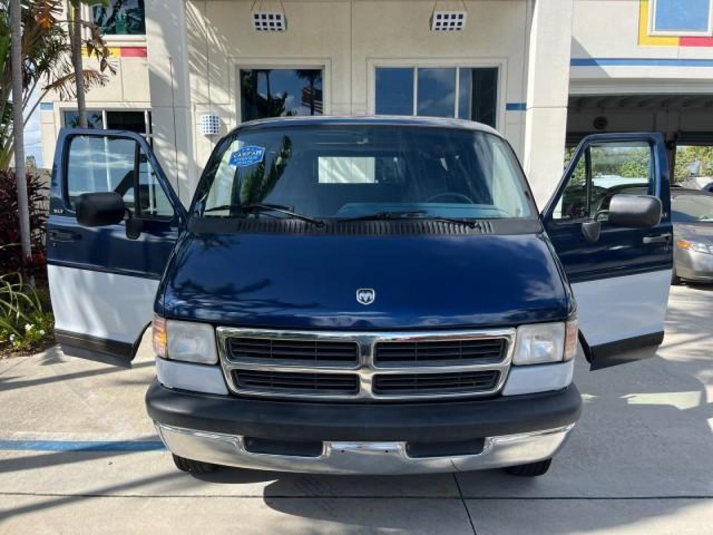 1995 BLUE /BLUE Dodge Ram Wagon EXT 15 PAS LOW MILES 69,523 (2B5WB35Z6SK) with an 5.9L MPI V8 Magnum Engine engine, Automatic transmission, located at 4701 North Dixie Hwy, Pompano Beach, FL, 33064, (954) 422-2889, 26.240938, -80.123474 - OUR WEBPAGE FLORIDACARS1.COM HAS OVER 100 PHOTOS AND FREE CARFAX LINK 1995 DODGE RAM VAN 3500 ROAD READY 5.9L V8 VIN: 2B5WB35Z6SK538547 NO ACCIDENTS VAN 15 PASSANGER 5.9L V8 F OHV 16V 4 ROW SEATS GASOLINE LOW MILES 69,523 REAR WHEEL DRIVE DUAL AC POWER MIRRORS Cloth Seats Running Boards Rear Air Con - Photo#80