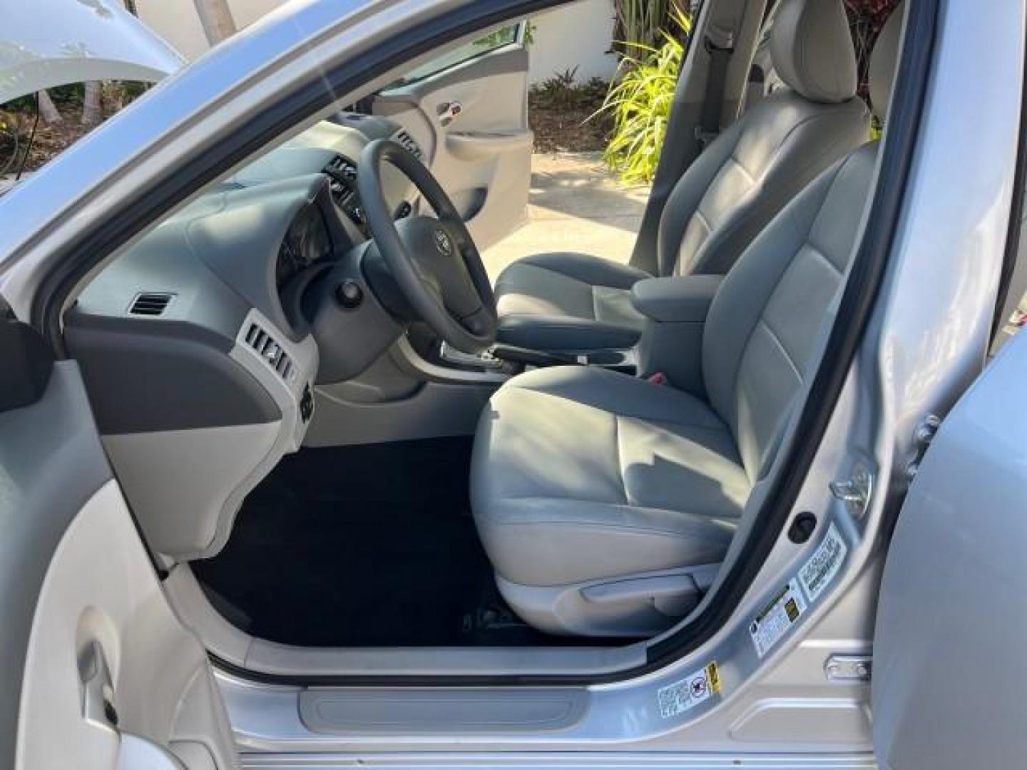 2010 Classic Silver Metallic /Ash Toyota Corolla 1 FL LE LOW MILES 26,809 (1NXBU4EEXAZ) with an 1.8L DOHC SFI 16-Valve VVT-i 4-Cyl Engine engine, Automatic transmission, located at 4701 North Dixie Hwy, Pompano Beach, FL, 33064, (954) 422-2889, 26.240938, -80.123474 - OUR WEBPAGE FLORIDACARS1.COM HAS OVER 100 PHOTOS AND FREE CARFAX LINK 2010 TOYOTA COROLLA ROAD READY 1.8L I4 VIN: 1NXBU4EEXAZ228487 NO ACCIDENTS 35 MPG SEDAN 4 DR NO RECALLS LEATHER 1.8L I4 F DOHC 16V LEATHER SEATS 1 OWNER FLORIDA GASOLINE 25 SERVICE RECORDS SUPER LOW MILES 26,809 Active Head Restra - Photo#10