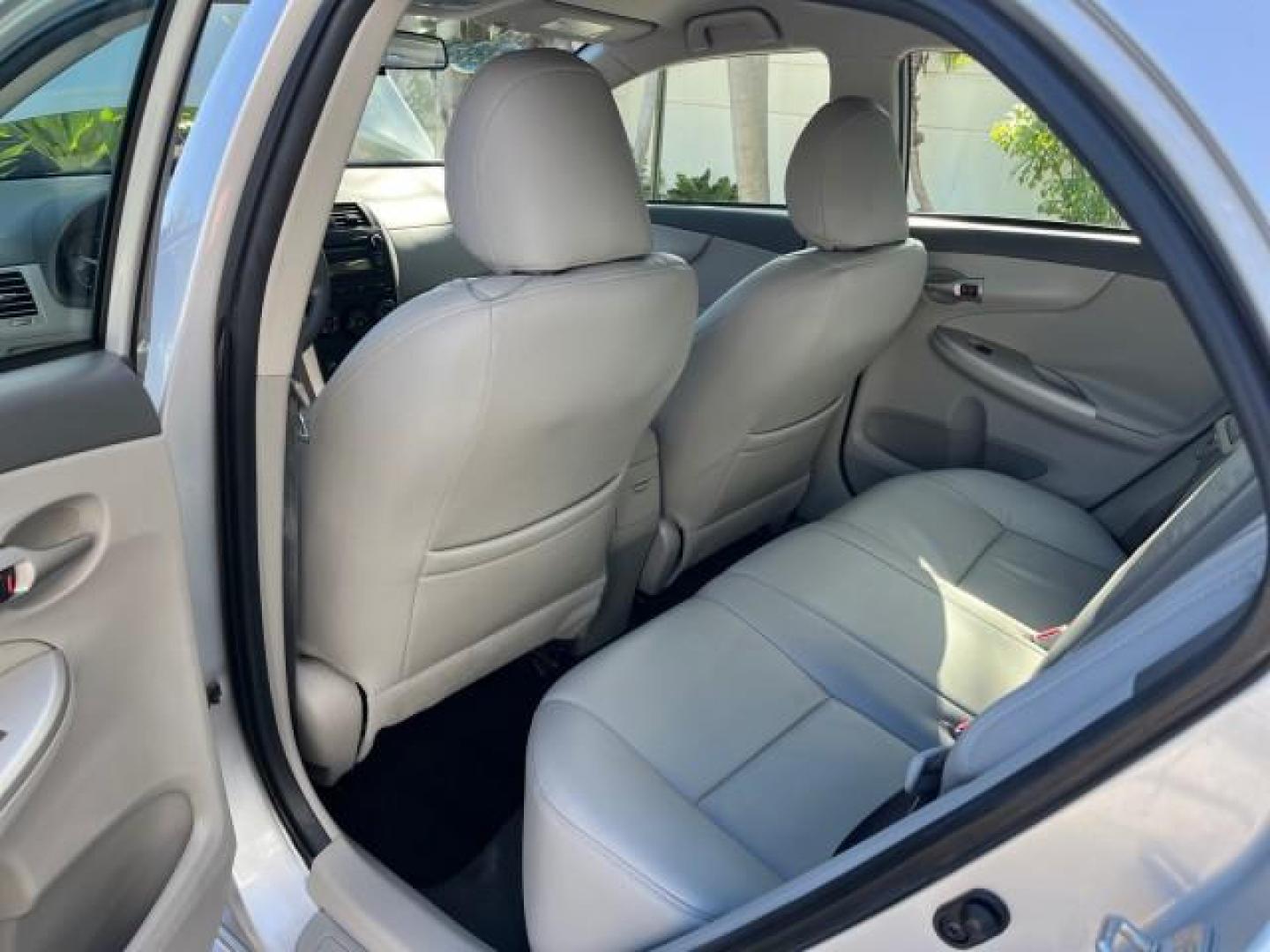 2010 Classic Silver Metallic /Ash Toyota Corolla 1 FL LE LOW MILES 26,809 (1NXBU4EEXAZ) with an 1.8L DOHC SFI 16-Valve VVT-i 4-Cyl Engine engine, Automatic transmission, located at 4701 North Dixie Hwy, Pompano Beach, FL, 33064, (954) 422-2889, 26.240938, -80.123474 - OUR WEBPAGE FLORIDACARS1.COM HAS OVER 100 PHOTOS AND FREE CARFAX LINK 2010 TOYOTA COROLLA ROAD READY 1.8L I4 VIN: 1NXBU4EEXAZ228487 NO ACCIDENTS 35 MPG SEDAN 4 DR NO RECALLS LEATHER 1.8L I4 F DOHC 16V LEATHER SEATS 1 OWNER FLORIDA GASOLINE 25 SERVICE RECORDS SUPER LOW MILES 26,809 Active Head Restra - Photo#43