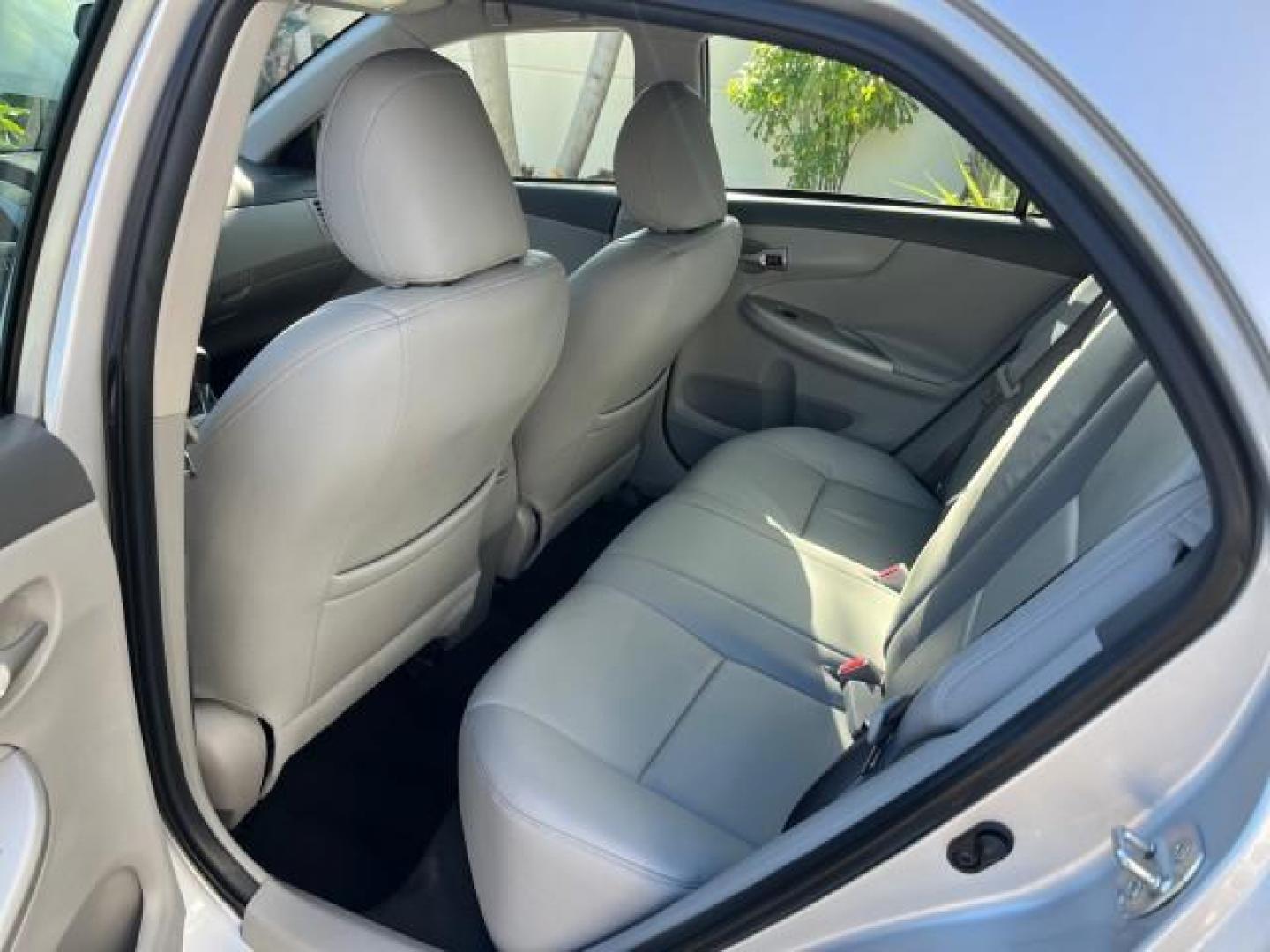 2010 Classic Silver Metallic /Ash Toyota Corolla 1 FL LE LOW MILES 26,809 (1NXBU4EEXAZ) with an 1.8L DOHC SFI 16-Valve VVT-i 4-Cyl Engine engine, Automatic transmission, located at 4701 North Dixie Hwy, Pompano Beach, FL, 33064, (954) 422-2889, 26.240938, -80.123474 - OUR WEBPAGE FLORIDACARS1.COM HAS OVER 100 PHOTOS AND FREE CARFAX LINK 2010 TOYOTA COROLLA ROAD READY 1.8L I4 VIN: 1NXBU4EEXAZ228487 NO ACCIDENTS 35 MPG SEDAN 4 DR NO RECALLS LEATHER 1.8L I4 F DOHC 16V LEATHER SEATS 1 OWNER FLORIDA GASOLINE 25 SERVICE RECORDS SUPER LOW MILES 26,809 Active Head Restra - Photo#44