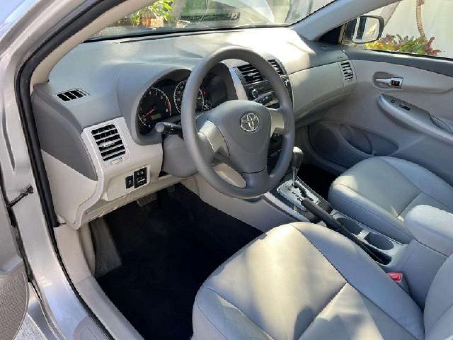 2010 Classic Silver Metallic /Ash Toyota Corolla 1 FL LE LOW MILES 26,809 (1NXBU4EEXAZ) with an 1.8L DOHC SFI 16-Valve VVT-i 4-Cyl Engine engine, Automatic transmission, located at 4701 North Dixie Hwy, Pompano Beach, FL, 33064, (954) 422-2889, 26.240938, -80.123474 - OUR WEBPAGE FLORIDACARS1.COM HAS OVER 100 PHOTOS AND FREE CARFAX LINK 2010 TOYOTA COROLLA ROAD READY 1.8L I4 VIN: 1NXBU4EEXAZ228487 NO ACCIDENTS 35 MPG SEDAN 4 DR NO RECALLS LEATHER 1.8L I4 F DOHC 16V LEATHER SEATS 1 OWNER FLORIDA GASOLINE 25 SERVICE RECORDS SUPER LOW MILES 26,809 Active Head Restra - Photo#53