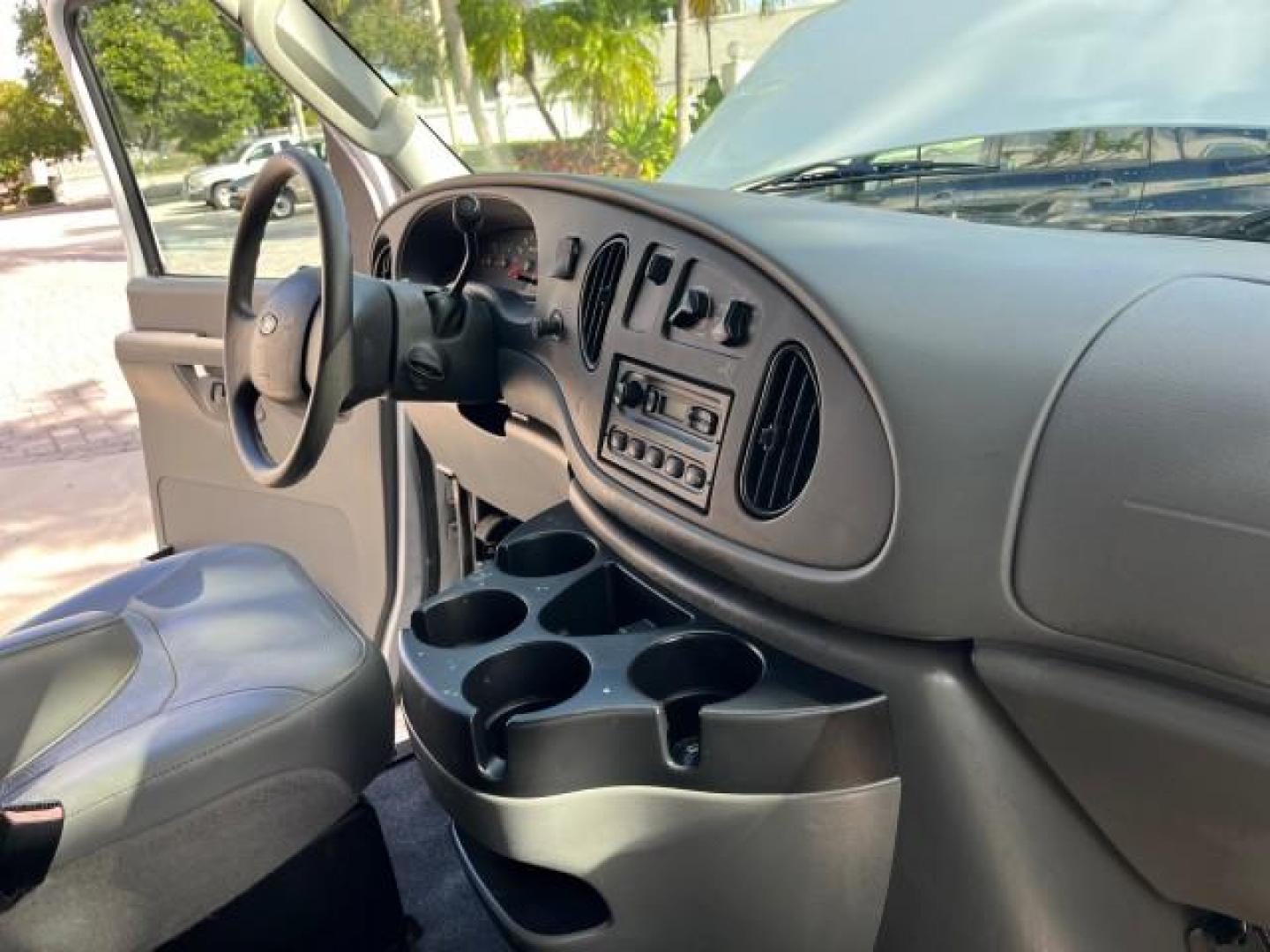 2007 Oxford White /Medium Flint Ford Econoline Cargo Van CARGO LOW MILES 53,152 (1FTNE14W37D) with an 4.6L SOHC EFI V8 Triton Engine engine, Automatic transmission, located at 4701 North Dixie Hwy, Pompano Beach, FL, 33064, (954) 422-2889, 26.240938, -80.123474 - OUR WEBPAGE FLORIDACARS1.COM HAS OVER 100 PHOTOS AND FREE CARFAX LINK 2007 FORD E-SERIES E-150 ROAD READY WORK READY VIN: 1FTNE14W37DA01349 NO ACCIDENTS 4.6L V8 VAN NO RECALLS 4.6L V8 F SOHC LOW MILES 53,152 GASOLINE 8 SERVICE RECORDS REAR WHEEL DRIVE POWER MIRRORS Electronic Braking System Front Bu - Photo#30