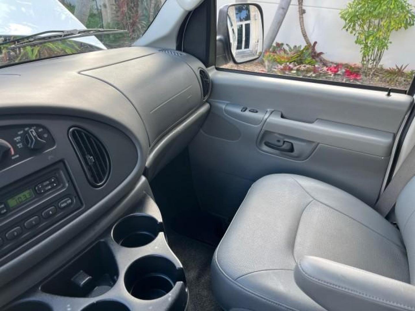 2007 Oxford White /Medium Flint Ford Econoline Cargo Van CARGO LOW MILES 53,152 (1FTNE14W37D) with an 4.6L SOHC EFI V8 Triton Engine engine, Automatic transmission, located at 4701 North Dixie Hwy, Pompano Beach, FL, 33064, (954) 422-2889, 26.240938, -80.123474 - OUR WEBPAGE FLORIDACARS1.COM HAS OVER 100 PHOTOS AND FREE CARFAX LINK 2007 FORD E-SERIES E-150 ROAD READY WORK READY VIN: 1FTNE14W37DA01349 NO ACCIDENTS 4.6L V8 VAN NO RECALLS 4.6L V8 F SOHC LOW MILES 53,152 GASOLINE 8 SERVICE RECORDS REAR WHEEL DRIVE POWER MIRRORS Electronic Braking System Front Bu - Photo#67