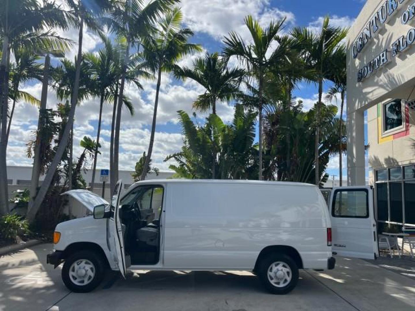 2007 Oxford White /Medium Flint Ford Econoline Cargo Van CARGO LOW MILES 53,152 (1FTNE14W37D) with an 4.6L SOHC EFI V8 Triton Engine engine, Automatic transmission, located at 4701 North Dixie Hwy, Pompano Beach, FL, 33064, (954) 422-2889, 26.240938, -80.123474 - OUR WEBPAGE FLORIDACARS1.COM HAS OVER 100 PHOTOS AND FREE CARFAX LINK 2007 FORD E-SERIES E-150 ROAD READY WORK READY VIN: 1FTNE14W37DA01349 NO ACCIDENTS 4.6L V8 VAN NO RECALLS 4.6L V8 F SOHC LOW MILES 53,152 GASOLINE 8 SERVICE RECORDS REAR WHEEL DRIVE POWER MIRRORS Electronic Braking System Front Bu - Photo#8