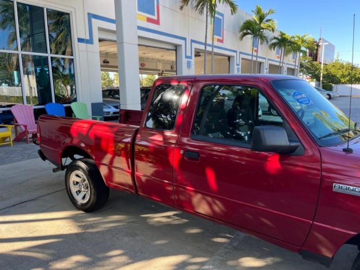 2007 Redfire /Medium Dk Flint Ford Ranger FL XLT LOW MILES 71,438 5SPD (1FTYR14D47P) with an 2.3L DOHC 16-Valve I4 Engine engine, Manual transmission, located at 4701 North Dixie Hwy, Pompano Beach, FL, 33064, (954) 422-2889, 26.240938, -80.123474 - OUR WEBPAGE FLORIDACARS1.COM HAS OVER 100 PHOTOS AND FREE CARFAX LINK 2007 FORD RANGER XL ROAD READY WORK READY VIN: 1FTYR14D47PA12424 NO ACCIDENTS 2.3L I4 CLUB CAB PICKUP FLORIDA OWNER 29 MPG 2.3L 4 F 5 SPD 4 CYL HARD TO FIND LOW MILES 71,438 XLT GASOLINE 6.0 FT BED LENGTH REAR WHEEL DRIVE MANUAL 1 - Photo#84