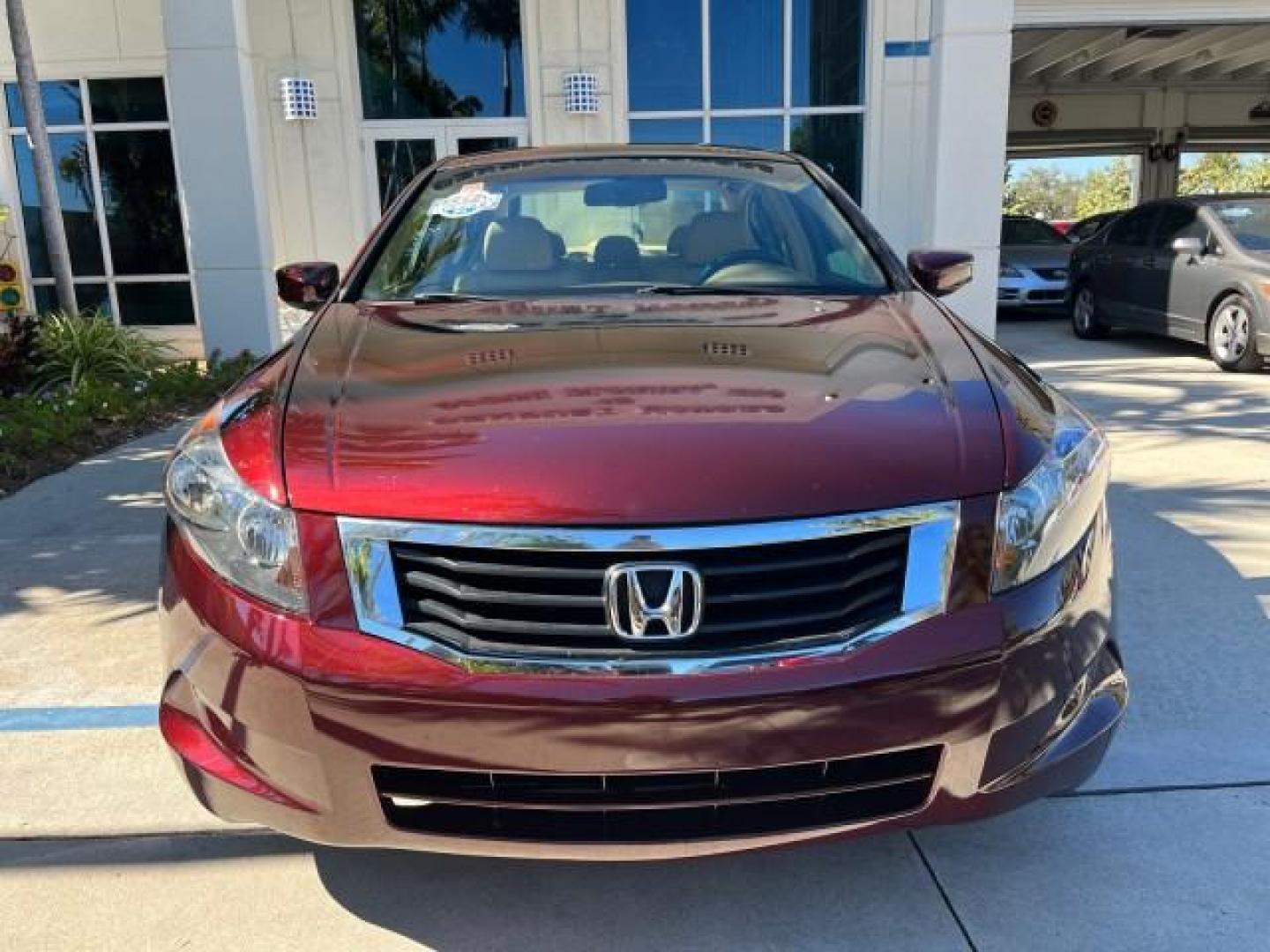 2008 Basque Red Pearl /Ivory Honda Accord Sdn 1 FL EX-L LOW MILES 58,505 (JHMCP268X8C) with an 2.4L DOHC MPFI 16-Valve i-VTEC I4 Engine engine, Automatic transmission, located at 4701 North Dixie Hwy, Pompano Beach, FL, 33064, (954) 422-2889, 26.240938, -80.123474 - OUR WEBPAGE FLORIDACARS1.COM HAS OVER 100 PHOTOS AND FREE CARFAX LINK 2008 HONDA ACCORD EX-L ROAD READY 2.4L I4 VIN: JHMCP268X8C010819 1 OWNER FLORIDA SEDAN 4 DR LOW MILES 58,505 2.4L I4 F DOHC 16V POWER LEATHER SEATS GASOLINE POWER SUNROOF 31 MPG FRONT WHEEL DRIVE 13 SERVICE RECORDS Active Head Res - Photo#81