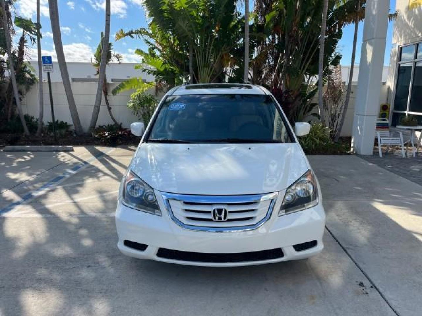 2010 Taffeta White /Ivory Honda Odyssey EX-L LOW MILES 78,635 (5FNRL3H73AB) with an 3.5L V6 Cylinder Engine engine, Automatic transmission, located at 4701 North Dixie Hwy, Pompano Beach, FL, 33064, (954) 422-2889, 26.240938, -80.123474 - OUR WEBPAGE FLORIDACARS1.COM HAS OVER 100 PHOTOS AND FREE CARFAX LINK 2010 HONDA ODYSSEY EX-L W/DVD ROAD READY 3.5L V6 25 MPG VIN: 5FNRL3H73AB055515 NO ACCIDENTS NO RECALLS VAN FLORIDA OWNER SUNROOF 3.5L V6 F SOHC 24V BACK UP CAMERA POWER SLIDING DOORS DVD GASOLINE LOW MILES 78,635 3 ROW POWER LEATH - Photo#2