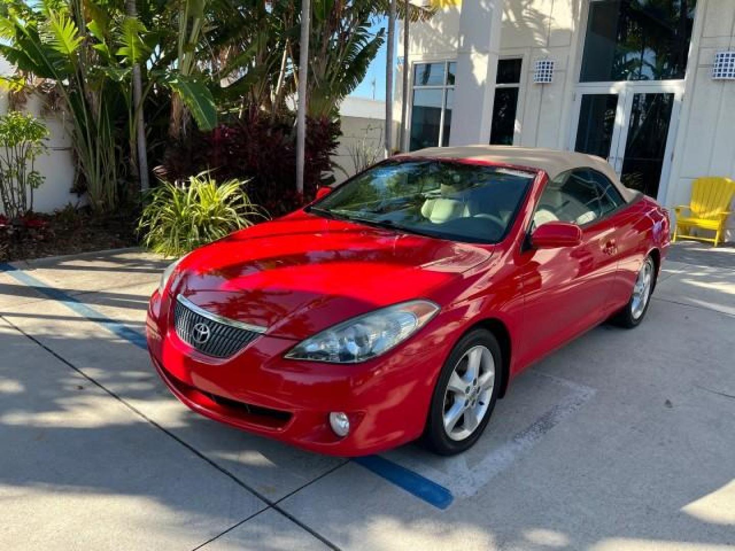 2005 Absolutely Red /Ivory Toyota Camry Solara SLE LOW MILES 45,207 (4T1FA38P45U) with an 3.3L DOHC SEFI VVT-i 24-Valve V6 Engine engine, Automatic transmission, located at 4701 North Dixie Hwy, Pompano Beach, FL, 33064, (954) 422-2889, 26.240938, -80.123474 - OUR WEBPAGE FLORIDACARS1.COM HAS OVER 100 PHOTOS AND FREE CARFAX LINK 2005 TOYOTA CAMRY SOLARA SE V6 ROAD READY 3.3L V6 VIN: 4T1FA38P45U047960 NO ACCIDENTS 29 MPG CONVERTIBLE NO RECALLS 3.3L V6 F DOHC 24V BACK UP CAMERA FLORIDA OWNER GASOLINE NAVIGATION LOW MILES 45,207 FRONT WHEEL DRIVE POWER LEATH - Photo#60