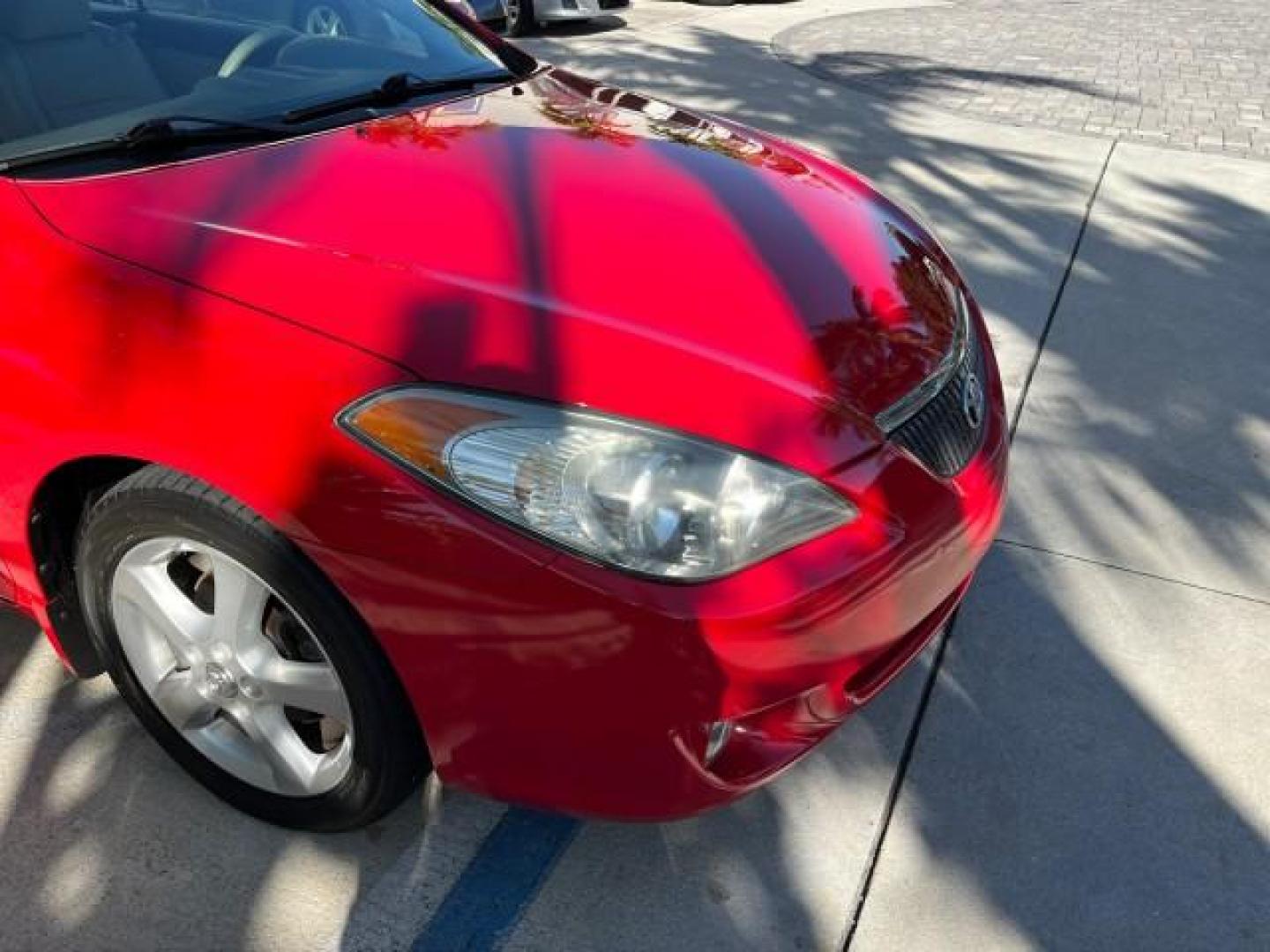 2005 Absolutely Red /Ivory Toyota Camry Solara SLE LOW MILES 45,207 (4T1FA38P45U) with an 3.3L DOHC SEFI VVT-i 24-Valve V6 Engine engine, Automatic transmission, located at 4701 North Dixie Hwy, Pompano Beach, FL, 33064, (954) 422-2889, 26.240938, -80.123474 - OUR WEBPAGE FLORIDACARS1.COM HAS OVER 100 PHOTOS AND FREE CARFAX LINK 2005 TOYOTA CAMRY SOLARA SE V6 ROAD READY 3.3L V6 VIN: 4T1FA38P45U047960 NO ACCIDENTS 29 MPG CONVERTIBLE NO RECALLS 3.3L V6 F DOHC 24V BACK UP CAMERA FLORIDA OWNER GASOLINE NAVIGATION LOW MILES 45,207 FRONT WHEEL DRIVE POWER LEATH - Photo#70