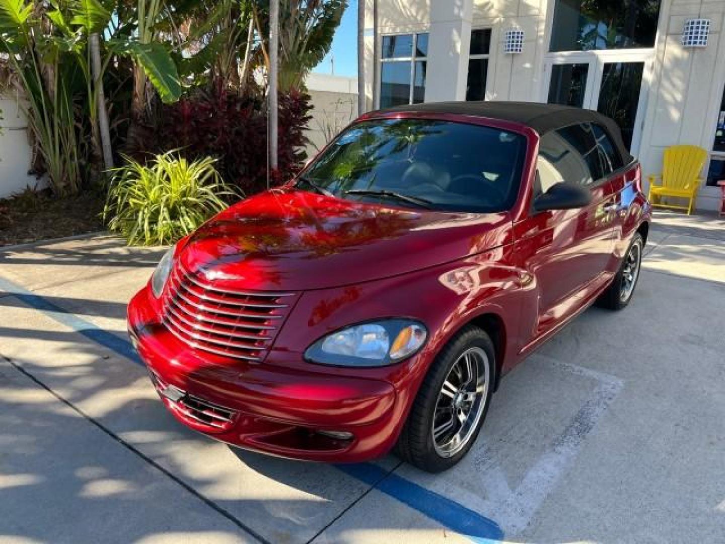 2005 Inferno Red Crystal Pearl /Dark Slate Gray Chrysler PT Cruiser GT LOW MILES 59,572 (3C3AY75S35T) with an 2.4L DOHC 16-Valve HO Turbo I4 Engine engine, Automatic transmission, located at 4701 North Dixie Hwy, Pompano Beach, FL, 33064, (954) 422-2889, 26.240938, -80.123474 - OUR WEBPAGE FLORIDACARS1.COM HAS OVER 100 PHOTOS AND FREE CARFAX LINK 2005 CHRYSLER PT CRUISER GT ROAD READY 2.4L I4 GT VIN: 3C3AY75S35T265610 LOW MILES 59,572 CONVERTIBLE NO ACCIDENTS NO RECALLS 2.4L I4 F DOHC 16V FLORIDA OWNER 27 MPG GASOLINE POWER LEATHER SEATS FRONT WHEEL DRIVE TURBO POWER CONVE - Photo#70