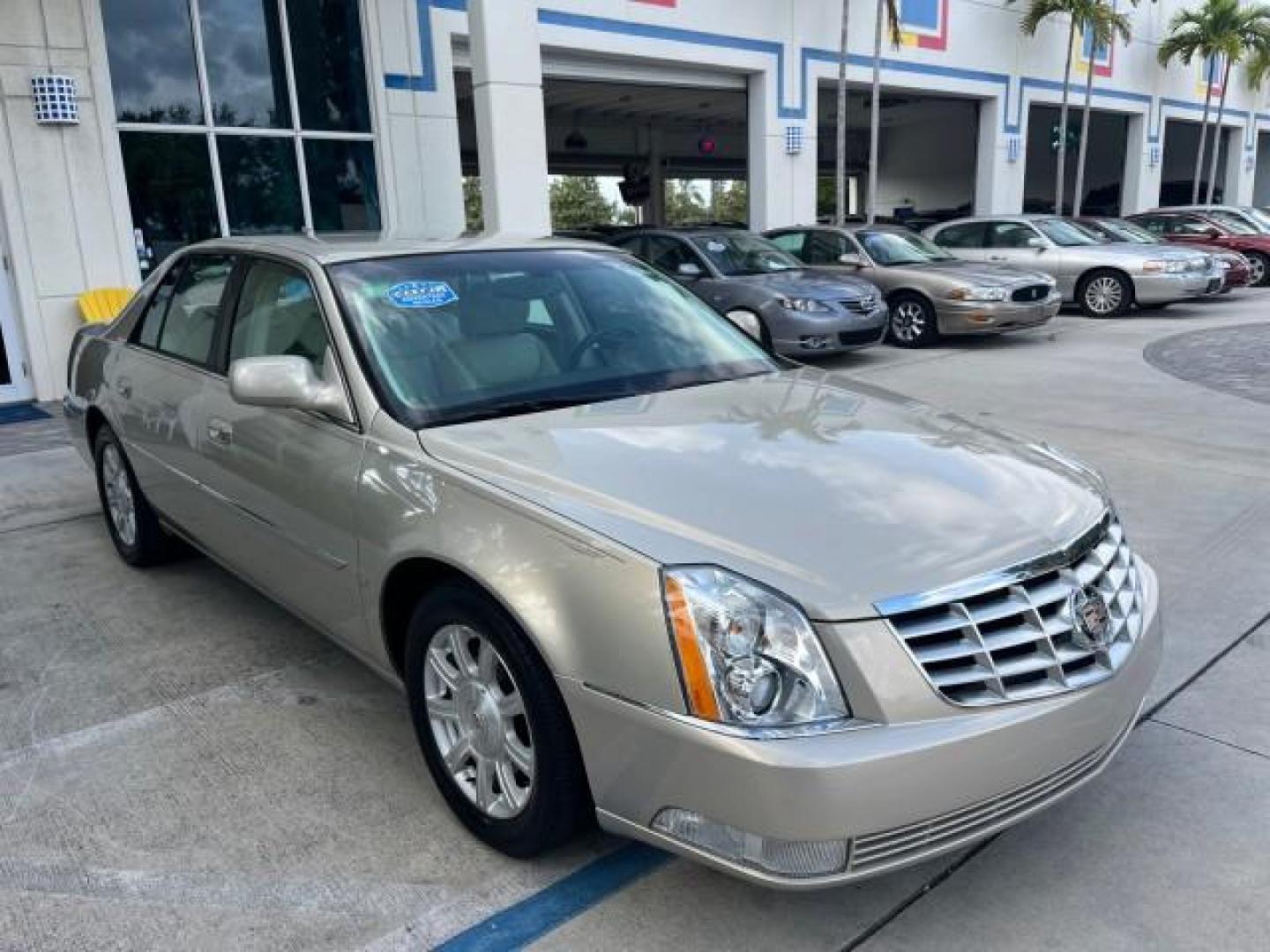 2009 Gold Mist /Light Linen Cadillac DTS w/1SA LOW MILES 36,460 (1G6KD57Y49U) with an Northstar 4.6L DOHC V8 Engine engine, Automatic transmission, located at 4701 North Dixie Hwy, Pompano Beach, FL, 33064, (954) 422-2889, 26.240938, -80.123474 - OUR WEBPAGE FLORIDACARS1.COM HAS OVER 100 PHOTOS AND FREE CARFAX LINK 2009 CADILLAC DTS ROAD READY 4.6L V8 VIN: 1G6KD57Y49U142303 NO ACCIDENTS FL OWNER SEDAN 4 DR NO RECALLS DUAL AC 4.6L V8 F DOHC 32V POWER LEATHER SEATS GASOLINE LOW MILES 36,460 FRONT WHEEL DRIVE NEW $46,280 NEW 12 SERVICE RECORDS - Photo#75