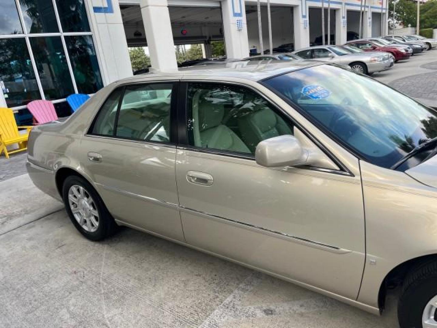 2009 Gold Mist /Light Linen Cadillac DTS w/1SA LOW MILES 36,460 (1G6KD57Y49U) with an Northstar 4.6L DOHC V8 Engine engine, Automatic transmission, located at 4701 North Dixie Hwy, Pompano Beach, FL, 33064, (954) 422-2889, 26.240938, -80.123474 - OUR WEBPAGE FLORIDACARS1.COM HAS OVER 100 PHOTOS AND FREE CARFAX LINK 2009 CADILLAC DTS ROAD READY 4.6L V8 VIN: 1G6KD57Y49U142303 NO ACCIDENTS FL OWNER SEDAN 4 DR NO RECALLS DUAL AC 4.6L V8 F DOHC 32V POWER LEATHER SEATS GASOLINE LOW MILES 36,460 FRONT WHEEL DRIVE NEW $46,280 NEW 12 SERVICE RECORDS - Photo#85