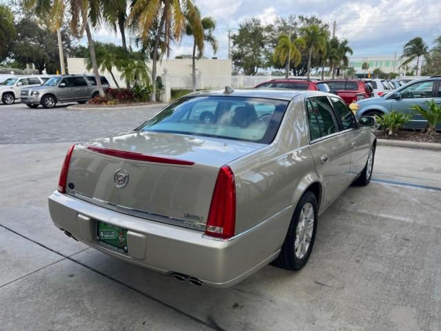 2009 Gold Mist /Light Linen Cadillac DTS w/1SA LOW MILES 36,460 (1G6KD57Y49U) with an Northstar 4.6L DOHC V8 Engine engine, Automatic transmission, located at 4701 North Dixie Hwy, Pompano Beach, FL, 33064, (954) 422-2889, 26.240938, -80.123474 - OUR WEBPAGE FLORIDACARS1.COM HAS OVER 100 PHOTOS AND FREE CARFAX LINK 2009 CADILLAC DTS ROAD READY 4.6L V8 VIN: 1G6KD57Y49U142303 NO ACCIDENTS FL OWNER SEDAN 4 DR NO RECALLS DUAL AC 4.6L V8 F DOHC 32V POWER LEATHER SEATS GASOLINE LOW MILES 36,460 FRONT WHEEL DRIVE NEW $46,280 NEW 12 SERVICE RECORDS - Photo#97