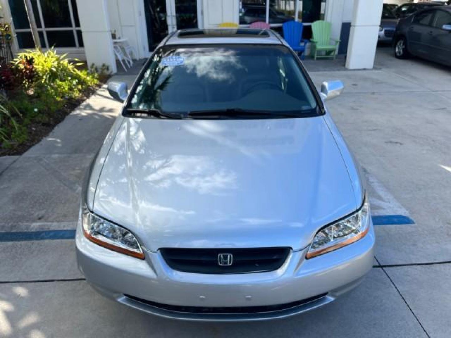 2000 Satin Silver Metallic /Charcoal Honda Accord Cpe EX w/Leather LOW MILES 70,130 (1HGCG2250YA) with an 3.0L SOHC VTEC 24-Valve V6 LEV-Certified Engine engine, Automatic transmission, located at 4701 North Dixie Hwy, Pompano Beach, FL, 33064, (954) 422-2889, 26.240938, -80.123474 - OUR WEBPAGE FLORIDACARS1.COM HAS OVER 100 PHOTOS AND FREE CARFAX LINK 2000 HONDA ACCORD EX V6 ROAD READY 3.0L V6 VIN: 1HGCG2250YA038316 FLORIDA OWNER COUPE POWER LEATHER SEATS 3.0L V6 F SOHC 24V POWER SUNROOF GASOLINE 28 MPG FRONT WHEEL DRIVE LOW MILES 70,130 Alloy Wheels Anti-Theft System Automatic - Photo#65