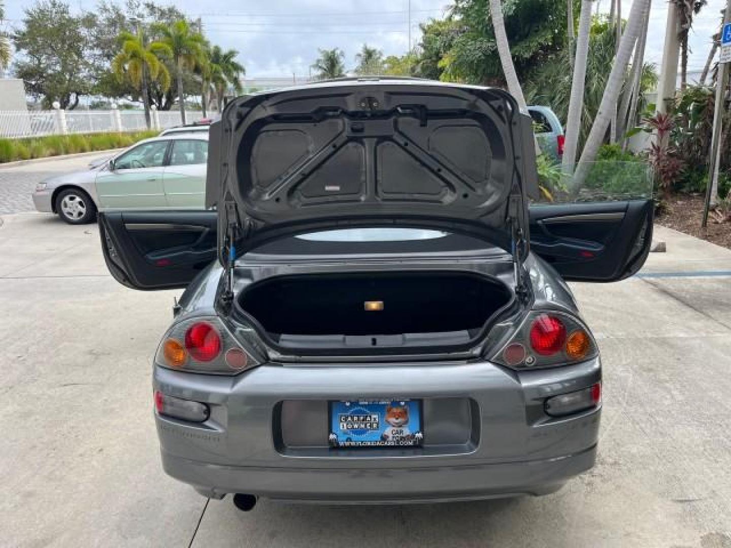 2004 Titanium Pearl /Midnight Mitsubishi Eclipse 1 FL GTS LOW MILES 36,082 (4A3AE75H84E) with an 3.0L SOHC MPFI 24-Valve V6 Variable Induction Engine engine, Automatic transmission, located at 4701 North Dixie Hwy, Pompano Beach, FL, 33064, (954) 422-2889, 26.240938, -80.123474 - OUR WEBPAGE FLORIDACARS1.COM HAS OVER 100 PHOTOS AND FREE CARFAX LINK 2004 MITSUBISHI ECLIPSE SPYDER GTS ROAD READY 3.0L V6 VIN: 4A3AE75H84E116730 NO ACCIDENTS 29 MPG CONVERTIBLE NO RECALLS 1 OWNER 3.0L V6 F DOHC 24V LOW MILES 30,082 GTS GASOLINE POWER CONVERTIBLE TOP POWER LEATHER SEATS FRONT WHEEL - Photo#15