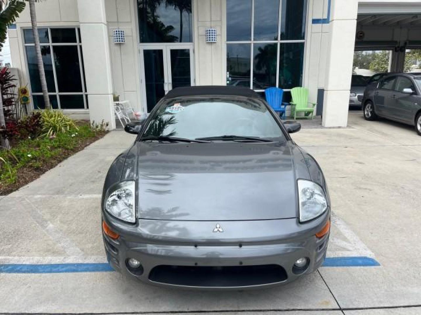 2004 Titanium Pearl /Midnight Mitsubishi Eclipse 1 FL GTS LOW MILES 36,082 (4A3AE75H84E) with an 3.0L SOHC MPFI 24-Valve V6 Variable Induction Engine engine, Automatic transmission, located at 4701 North Dixie Hwy, Pompano Beach, FL, 33064, (954) 422-2889, 26.240938, -80.123474 - OUR WEBPAGE FLORIDACARS1.COM HAS OVER 100 PHOTOS AND FREE CARFAX LINK 2004 MITSUBISHI ECLIPSE SPYDER GTS ROAD READY 3.0L V6 VIN: 4A3AE75H84E116730 NO ACCIDENTS 29 MPG CONVERTIBLE NO RECALLS 1 OWNER 3.0L V6 F DOHC 24V LOW MILES 30,082 GTS GASOLINE POWER CONVERTIBLE TOP POWER LEATHER SEATS FRONT WHEEL - Photo#63