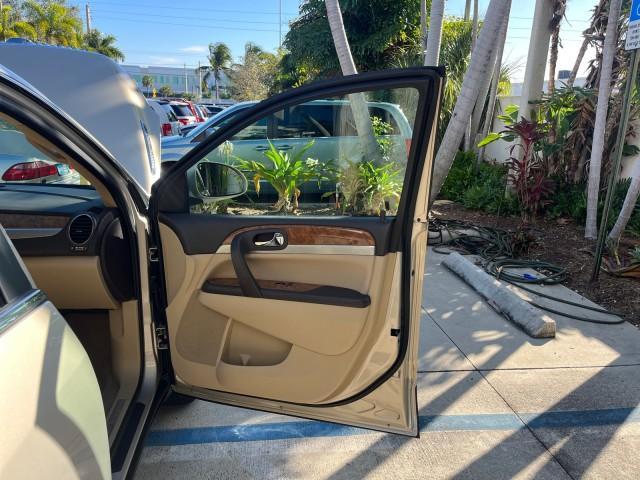 2011 Gold Mist Metallic /Cashmere With Cocoa Accents Buick Enclave 1 FL CXL-1 LOW MILES 64,303 (5GAKRBEDXBJ) with an 3.6L VVT V6 DI Engine engine, Automatic transmission, located at 4701 North Dixie Hwy, Pompano Beach, FL, 33064, (954) 422-2889, 26.240938, -80.123474 - OUR WEBPAGE FLORIDACARS1.COM HAS OVER 100 PHOTOS AND FREE CARFAX LINK 2011 BUICK ENCLAVE CXL-1 ROAD READY 3.6L V6 DUAL AC VIN: 5GAKRBEDXBJ409689 NO ACCIDENTS NO RECALLS 4 DOOR WAGON/SPORT UTILITY 1 OWNER FLORIDA NAVIGATION 3.6L V6 F DOHC 24V 3 ROW POWER LEATHER SEATS GASOLINE BACK UP CAMERA AND SENS - Photo#11