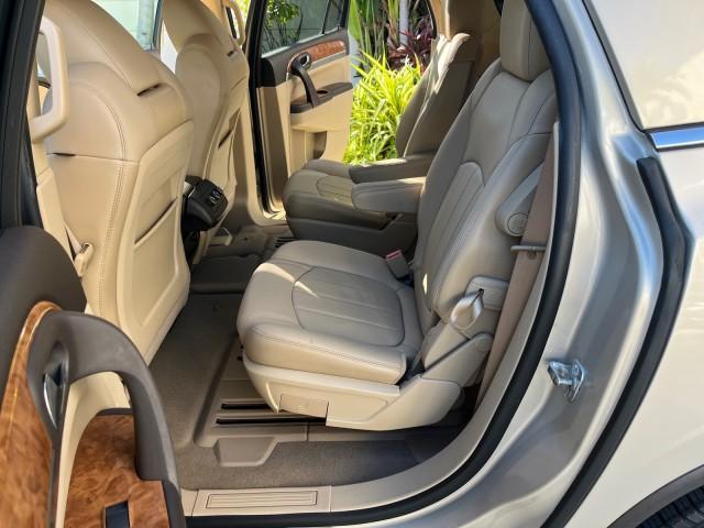 2011 Gold Mist Metallic /Cashmere With Cocoa Accents Buick Enclave 1 FL CXL-1 LOW MILES 64,303 (5GAKRBEDXBJ) with an 3.6L VVT V6 DI Engine engine, Automatic transmission, located at 4701 North Dixie Hwy, Pompano Beach, FL, 33064, (954) 422-2889, 26.240938, -80.123474 - OUR WEBPAGE FLORIDACARS1.COM HAS OVER 100 PHOTOS AND FREE CARFAX LINK 2011 BUICK ENCLAVE CXL-1 ROAD READY 3.6L V6 DUAL AC VIN: 5GAKRBEDXBJ409689 NO ACCIDENTS NO RECALLS 4 DOOR WAGON/SPORT UTILITY 1 OWNER FLORIDA NAVIGATION 3.6L V6 F DOHC 24V 3 ROW POWER LEATHER SEATS GASOLINE BACK UP CAMERA AND SENS - Photo#14
