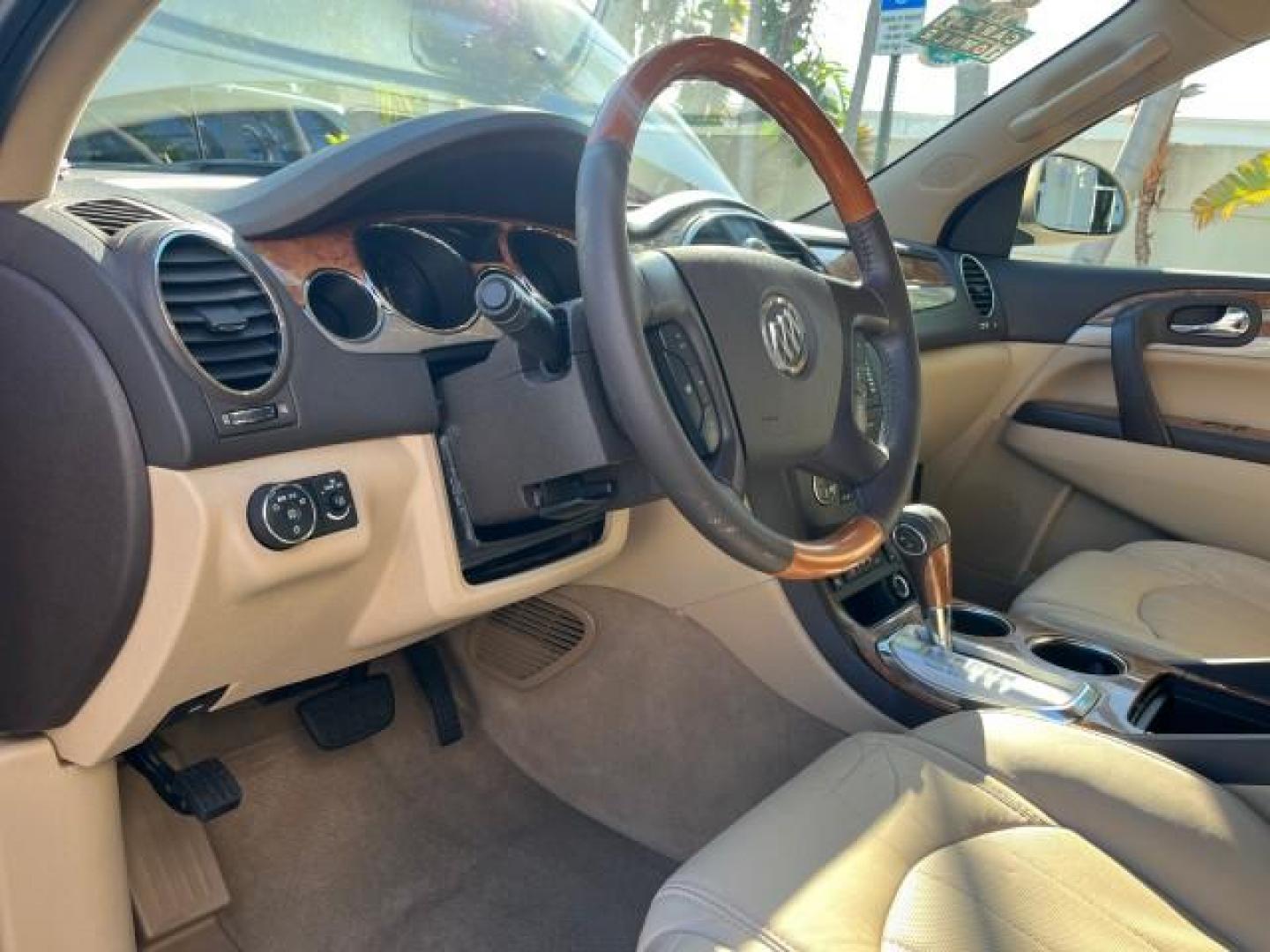 2011 Gold Mist Metallic /Cashmere With Cocoa Accents Buick Enclave 1 FL CXL-1 LOW MILES 64,303 (5GAKRBEDXBJ) with an 3.6L VVT V6 DI Engine engine, Automatic transmission, located at 4701 North Dixie Hwy, Pompano Beach, FL, 33064, (954) 422-2889, 26.240938, -80.123474 - OUR WEBPAGE FLORIDACARS1.COM HAS OVER 100 PHOTOS AND FREE CARFAX LINK 2011 BUICK ENCLAVE CXL-1 ROAD READY 3.6L V6 DUAL AC VIN: 5GAKRBEDXBJ409689 NO ACCIDENTS NO RECALLS 4 DOOR WAGON/SPORT UTILITY 1 OWNER FLORIDA NAVIGATION 3.6L V6 F DOHC 24V 3 ROW POWER LEATHER SEATS GASOLINE BACK UP CAMERA AND SENS - Photo#47