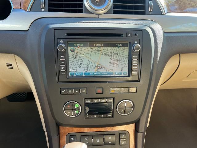 2011 Gold Mist Metallic /Cashmere With Cocoa Accents Buick Enclave 1 FL CXL-1 LOW MILES 64,303 (5GAKRBEDXBJ) with an 3.6L VVT V6 DI Engine engine, Automatic transmission, located at 4701 North Dixie Hwy, Pompano Beach, FL, 33064, (954) 422-2889, 26.240938, -80.123474 - OUR WEBPAGE FLORIDACARS1.COM HAS OVER 100 PHOTOS AND FREE CARFAX LINK 2011 BUICK ENCLAVE CXL-1 ROAD READY 3.6L V6 DUAL AC VIN: 5GAKRBEDXBJ409689 NO ACCIDENTS NO RECALLS 4 DOOR WAGON/SPORT UTILITY 1 OWNER FLORIDA NAVIGATION 3.6L V6 F DOHC 24V 3 ROW POWER LEATHER SEATS GASOLINE BACK UP CAMERA AND SENS - Photo#62