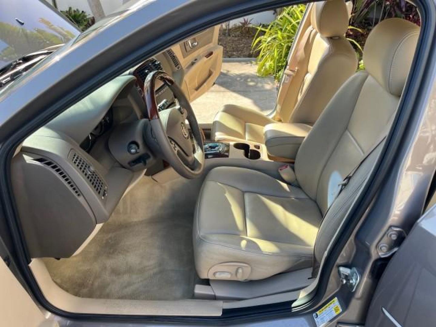 2006 Sand Storm /Cashmere Cadillac CTS LOW MILES 23,742 (1G6DP577860) with an 3.6L V6 VVT Engine engine, Automatic transmission, located at 4701 North Dixie Hwy, Pompano Beach, FL, 33064, (954) 422-2889, 26.240938, -80.123474 - OUR WEBPAGE FLORIDACARS1.COM HAS OVER 100 PHOTOS AND FREE CARFAX LINK 2006 CADILLAC CTS NEW $40,770 3.6L V6 VIN: 1G6DP577860129290 FLORIDA OWNER 27 MPG SEDAN 4 DR SUPER LOW MILES 23,746 3.6L V6 F POWER LEATHER SEATS GASOLINE POWER SUNROOF REAR WHEEL DRIVE 6 SERVICE RECORDS Anti-Theft System Approach - Photo#10