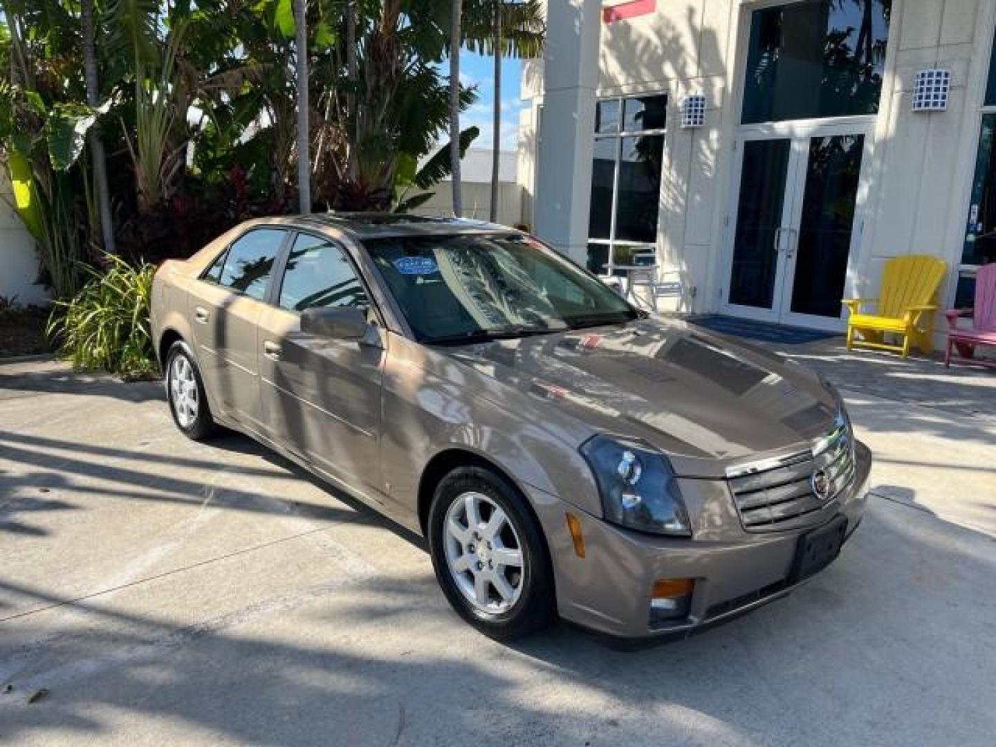 2006 Sand Storm /Cashmere Cadillac CTS LOW MILES 23,742 (1G6DP577860) with an 3.6L V6 VVT Engine engine, Automatic transmission, located at 4701 North Dixie Hwy, Pompano Beach, FL, 33064, (954) 422-2889, 26.240938, -80.123474 - OUR WEBPAGE FLORIDACARS1.COM HAS OVER 100 PHOTOS AND FREE CARFAX LINK 2006 CADILLAC CTS NEW $40,770 3.6L V6 VIN: 1G6DP577860129290 FLORIDA OWNER 27 MPG SEDAN 4 DR SUPER LOW MILES 23,746 3.6L V6 F POWER LEATHER SEATS GASOLINE POWER SUNROOF REAR WHEEL DRIVE 6 SERVICE RECORDS Anti-Theft System Approach - Photo#1