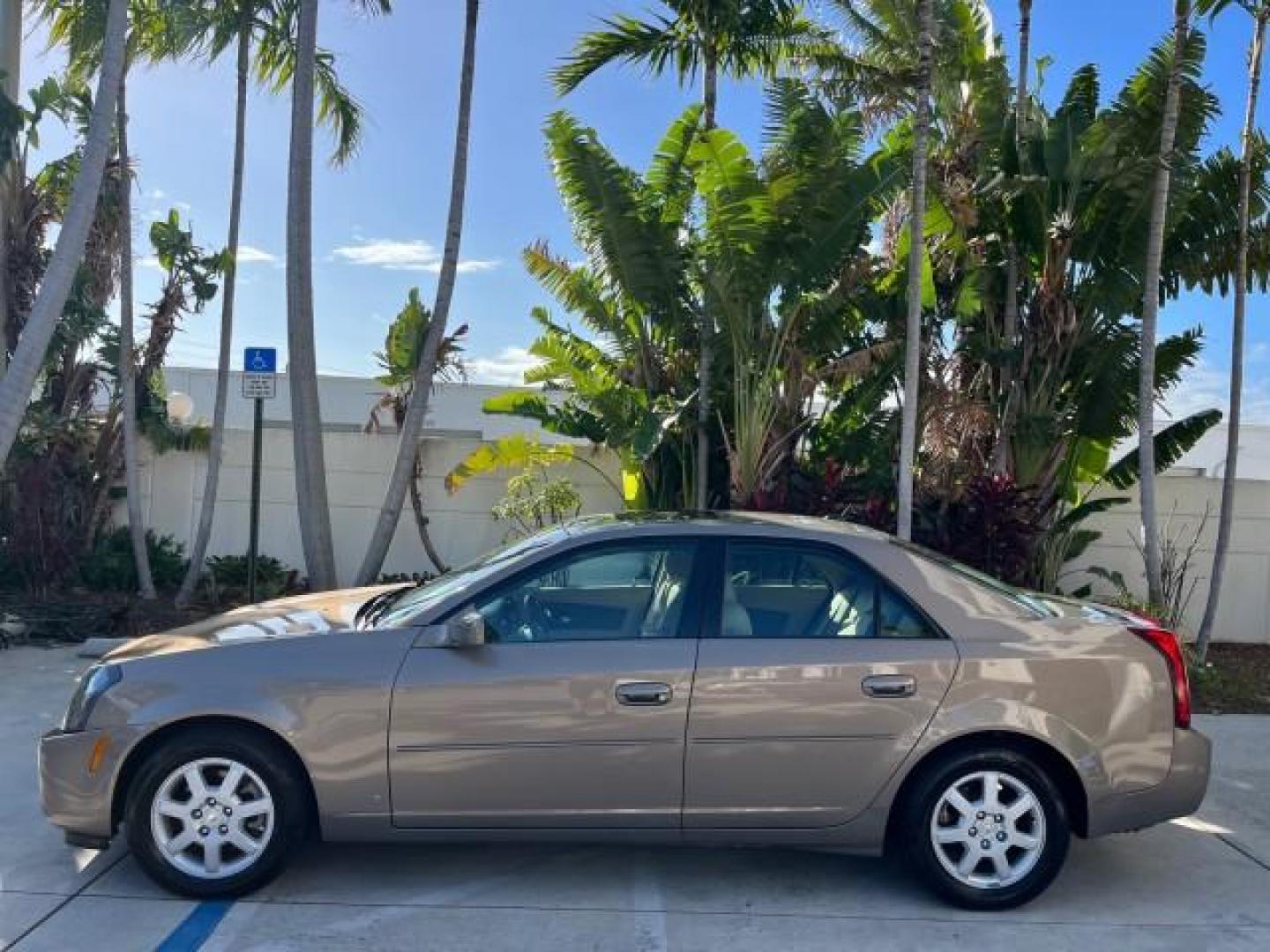 2006 Sand Storm /Cashmere Cadillac CTS LOW MILES 23,742 (1G6DP577860) with an 3.6L V6 VVT Engine engine, Automatic transmission, located at 4701 North Dixie Hwy, Pompano Beach, FL, 33064, (954) 422-2889, 26.240938, -80.123474 - OUR WEBPAGE FLORIDACARS1.COM HAS OVER 100 PHOTOS AND FREE CARFAX LINK 2006 CADILLAC CTS NEW $40,770 3.6L V6 VIN: 1G6DP577860129290 FLORIDA OWNER 27 MPG SEDAN 4 DR SUPER LOW MILES 23,746 3.6L V6 F POWER LEATHER SEATS GASOLINE POWER SUNROOF REAR WHEEL DRIVE 6 SERVICE RECORDS Anti-Theft System Approach - Photo#4