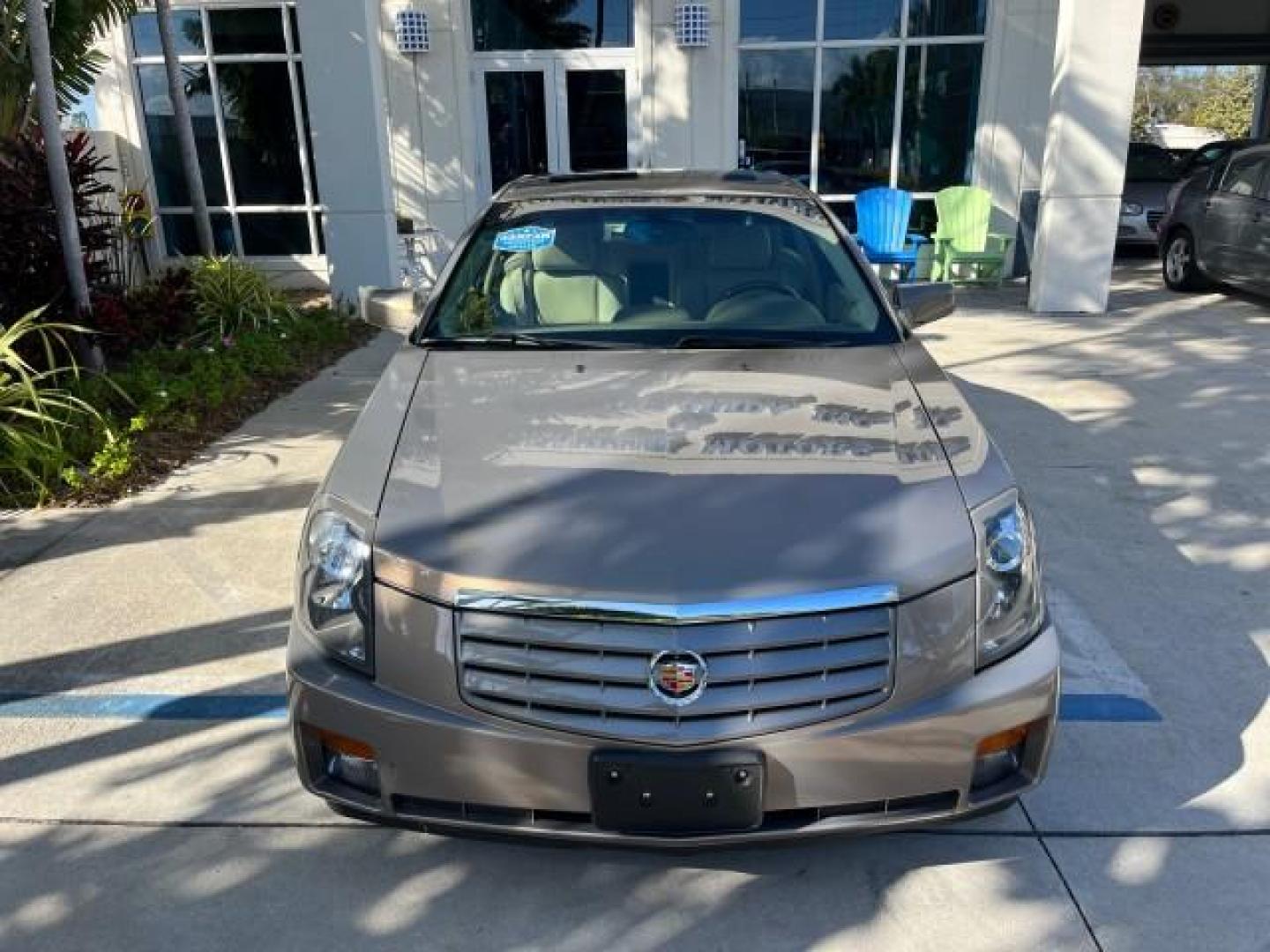 2006 Sand Storm /Cashmere Cadillac CTS LOW MILES 23,742 (1G6DP577860) with an 3.6L V6 VVT Engine engine, Automatic transmission, located at 4701 North Dixie Hwy, Pompano Beach, FL, 33064, (954) 422-2889, 26.240938, -80.123474 - OUR WEBPAGE FLORIDACARS1.COM HAS OVER 100 PHOTOS AND FREE CARFAX LINK 2006 CADILLAC CTS NEW $40,770 3.6L V6 VIN: 1G6DP577860129290 FLORIDA OWNER 27 MPG SEDAN 4 DR SUPER LOW MILES 23,746 3.6L V6 F POWER LEATHER SEATS GASOLINE POWER SUNROOF REAR WHEEL DRIVE 6 SERVICE RECORDS Anti-Theft System Approach - Photo#71