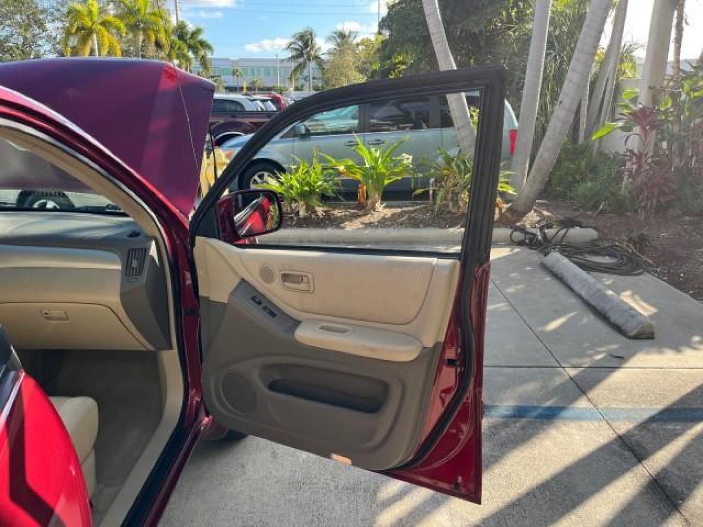 2005 Salsa Red Pearl /Ivory Toyota Highlander AWD 4X4 LOW MILES 89,214 (JTEEP21A350) with an 3.3L DOHC SFI 24-Valve VVT-i V6 Engine engine, Automatic transmission, located at 4701 North Dixie Hwy, Pompano Beach, FL, 33064, (954) 422-2889, 26.240938, -80.123474 - OUR WEBPAGE FLORIDACARS1.COM HAS OVER 100 PHOTOS AND FREE CARFAX LINK 2005 TOYOTA HIGHLANDER ROAD READY 3.3L V6 VIN: JTEEP21A350104294 NO ACCIDENTS 4 DOOR WAGON/SPORT UTILITY ALL WHEEL DRIVE 3.3L V6 F DOHC 24V NO RECALLS GASOLINE 16 SERVICE RECORDS FLORIDA OWNER ALL WHEEL DRIVE LOW MILES 89,214 POWE - Photo#11