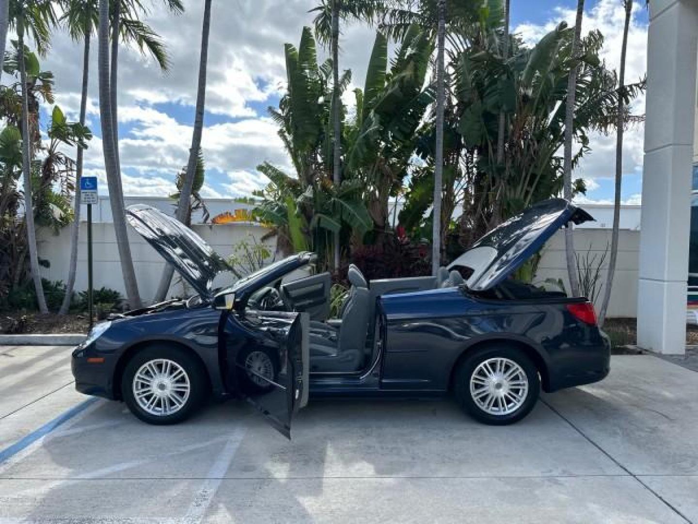 2008 Deep Water Blue Pearl /Slate Gray Chrysler Sebring LOW MILES 35,645 Touring (1C3LC55R68N) with an 2.7L V6 Cylinder Engine engine, Automatic transmission, located at 4701 North Dixie Hwy, Pompano Beach, FL, 33064, (954) 422-2889, 26.240938, -80.123474 - OUR WEBPAGE FLORIDACARS1.COM HAS OVER 100 PHOTOS AND FREE CARFAX LINK 2008 CHRYSLER SEBRING TOURING VIN: 1C3LC55R68N633310 1 C 3 L C 5 5 R 6 8 N 6 3 3 3 1 0 CONVERTIBLE 2.7L V6 F DOHC 24V GASOLINE FRONT WHEEL DRIVE Top Features Alloy Wheels Cloth Seats Satellite Radio Ready Soft Top Basic Features A - Photo#10